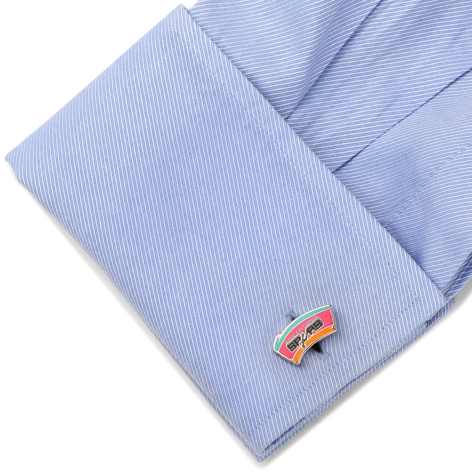 NBA San Antonio Spurs Retro Cufflinks - Image 3