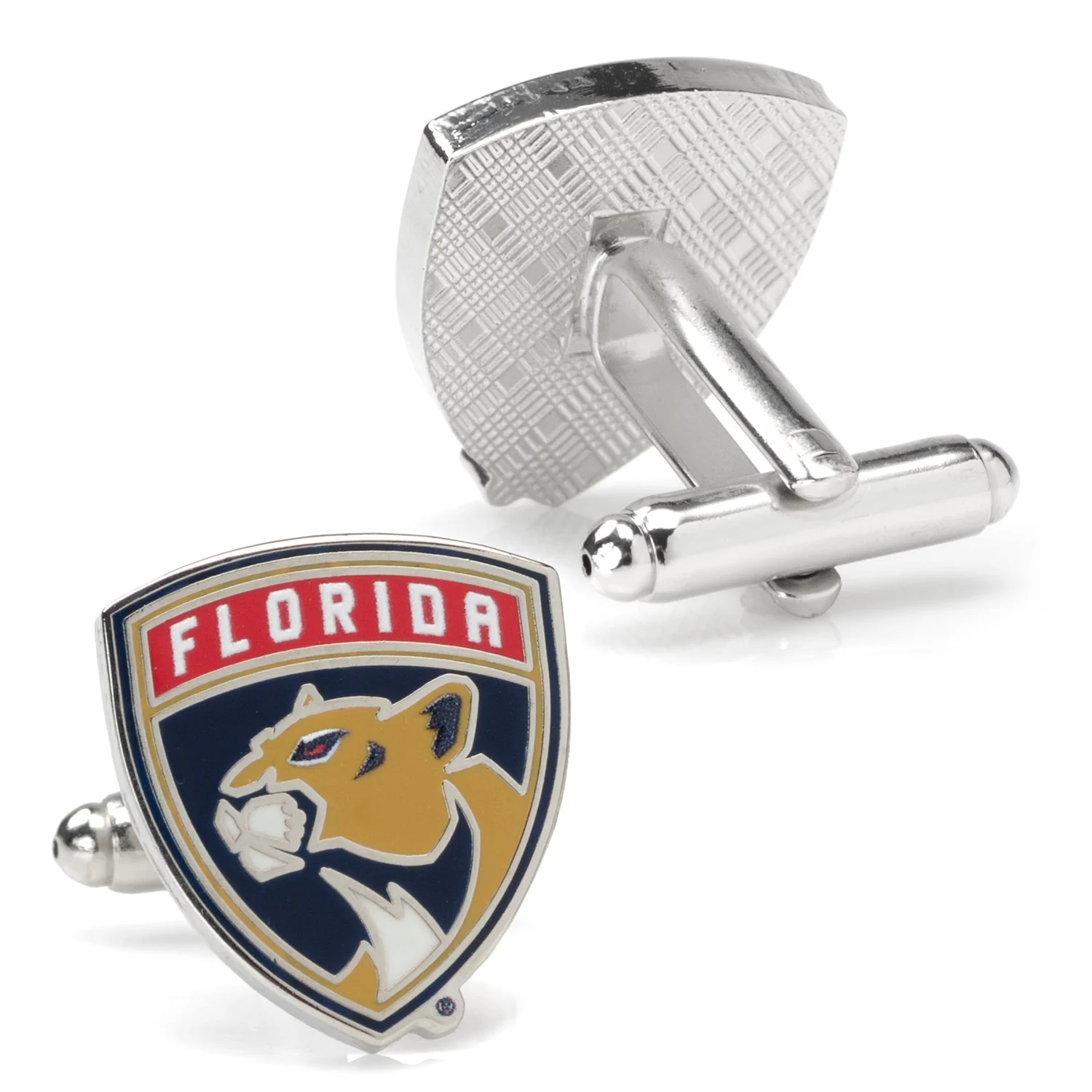NHL Florida Panthers Shield Cufflinks - Image 3