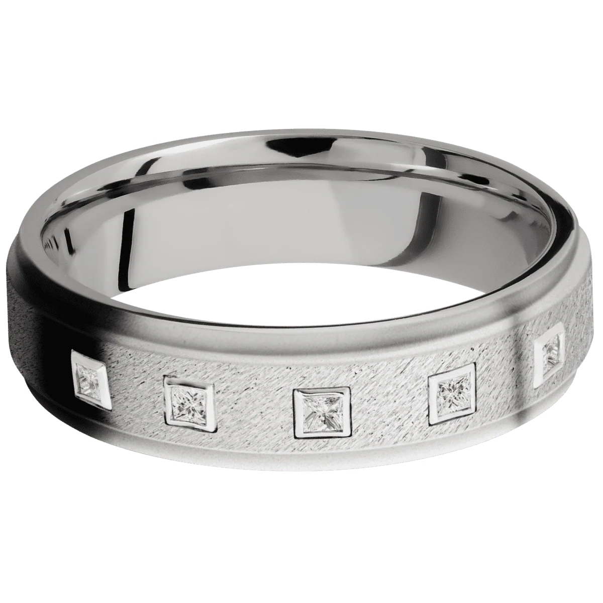 Palladium Silver + Anglestone , Bead Finish - Image 3