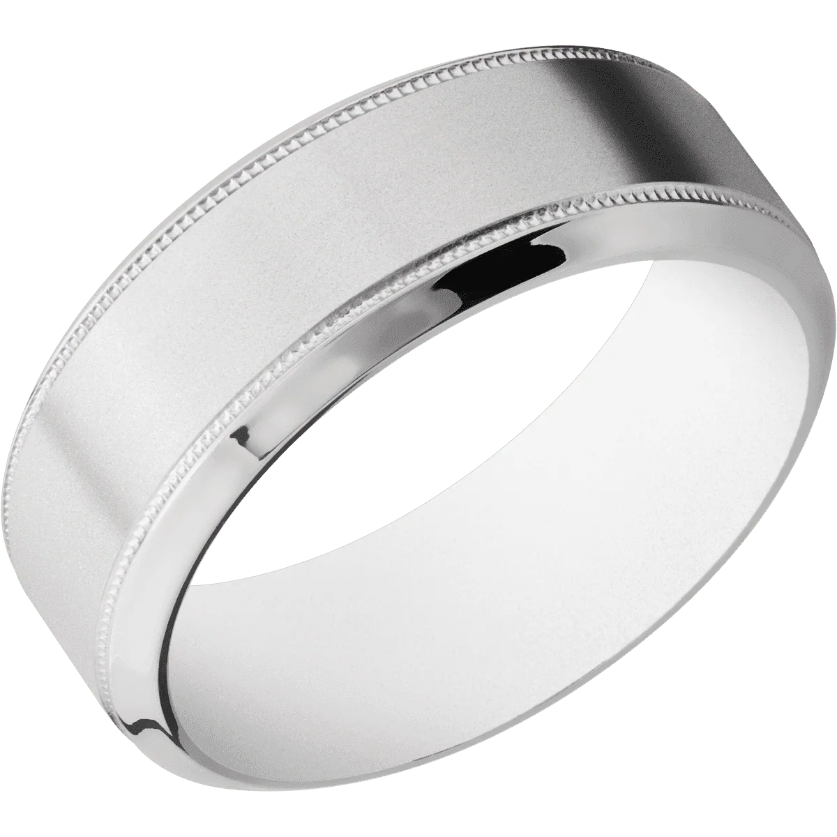 Palladium Silver + Bead , Polish Finish + Your Color - Image 2
