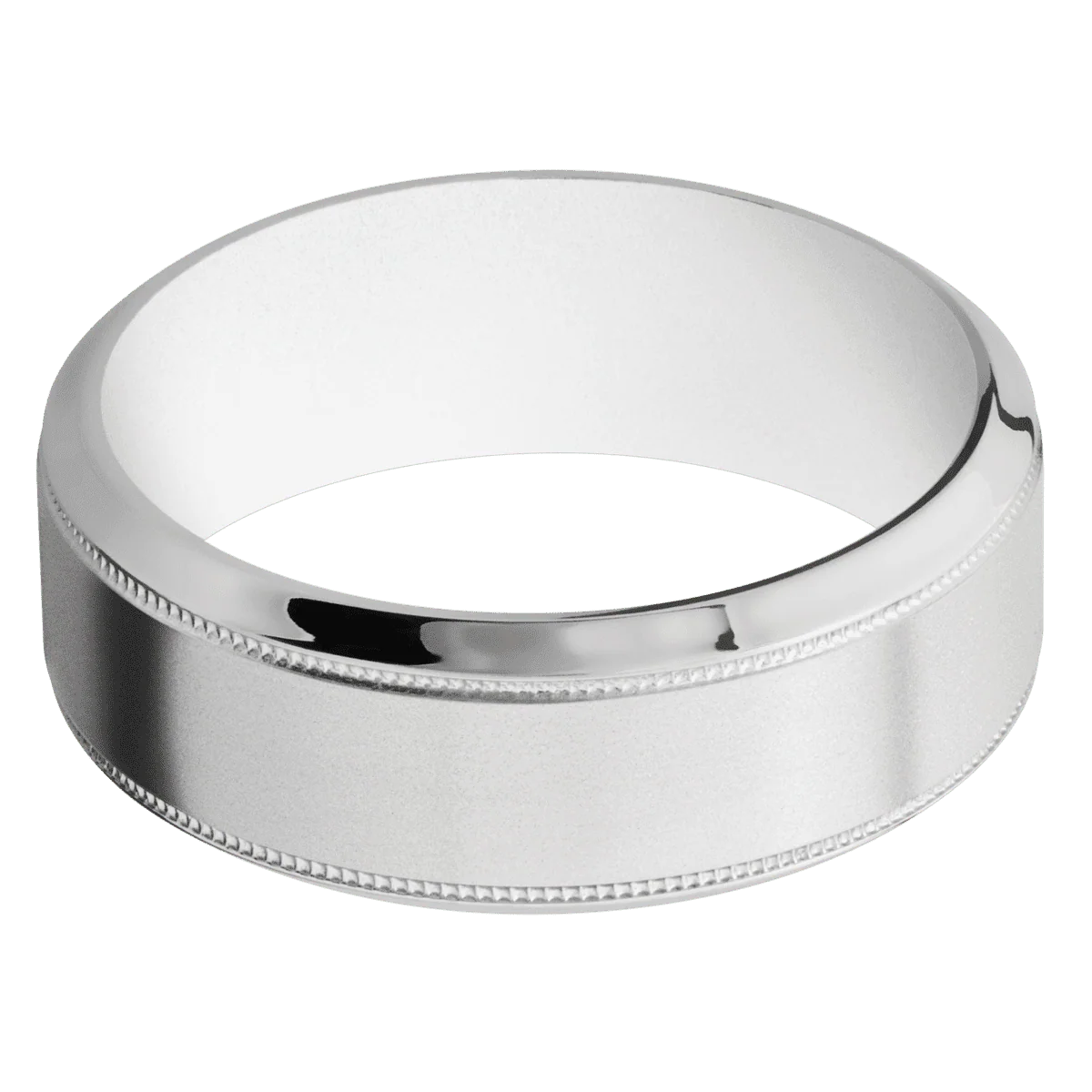 Palladium Silver + Bead , Polish Finish + Your Color - Image 3