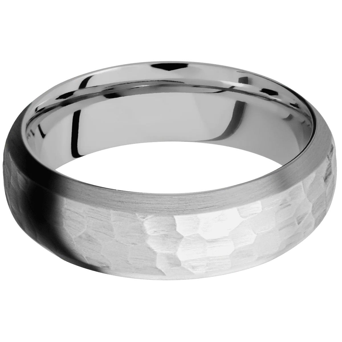 Palladium Silver + Hammer , Satin Finish - Image 3