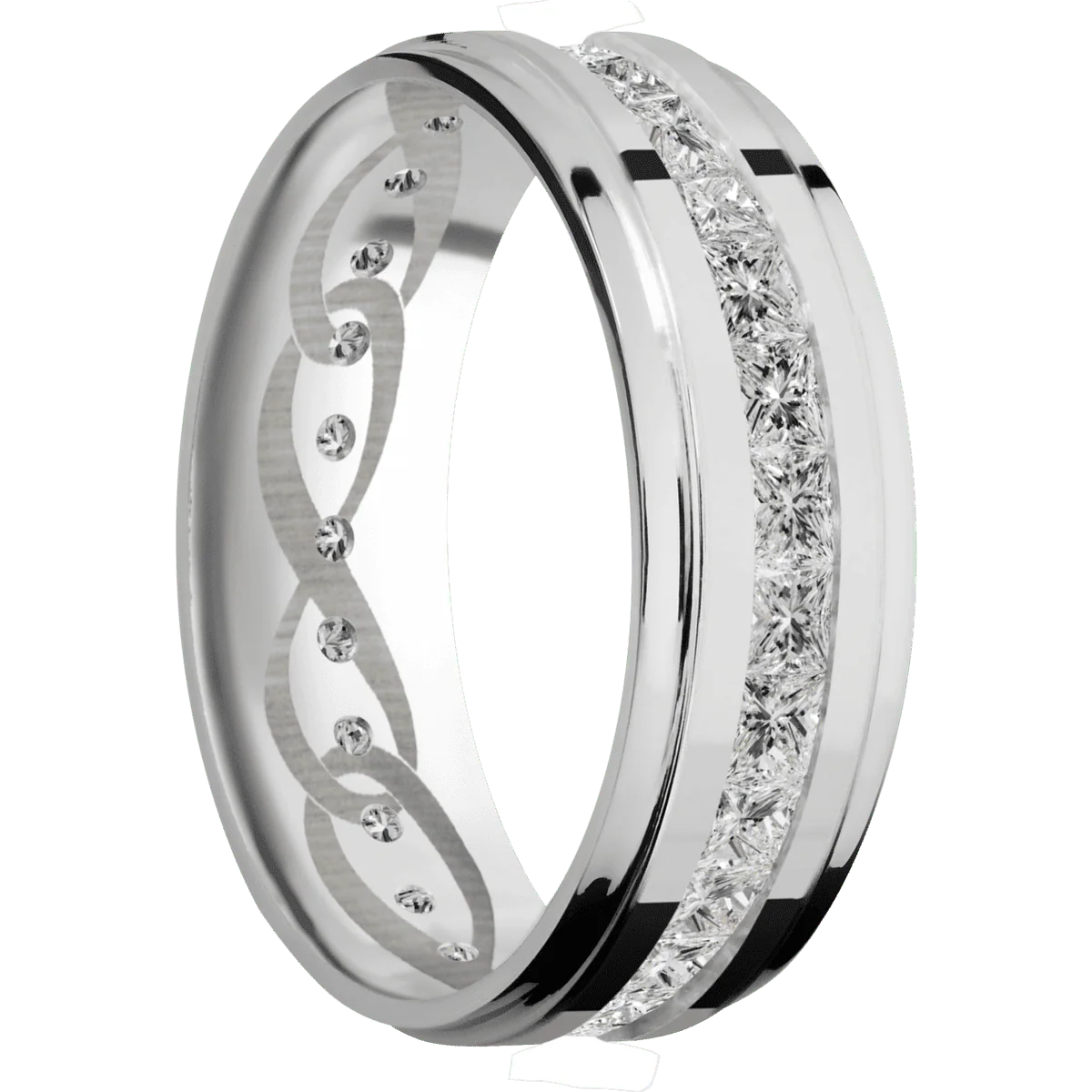 Palladium Silver + Polish , Polish Finish