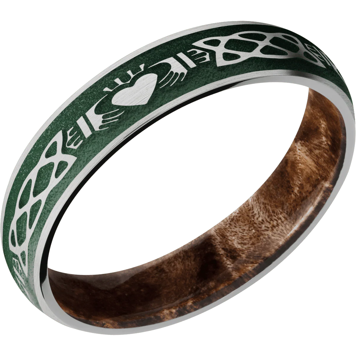 Palladium Silver + Satin Finish + Maple Burl - Image 2