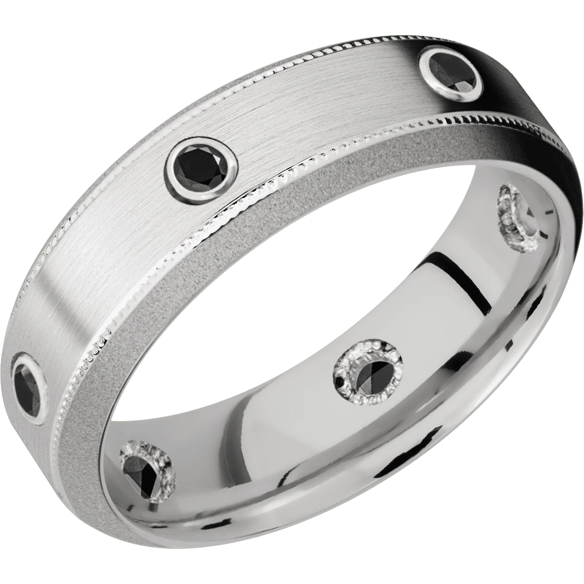 Palladium Silver + Satin , Sand Finish - Image 2