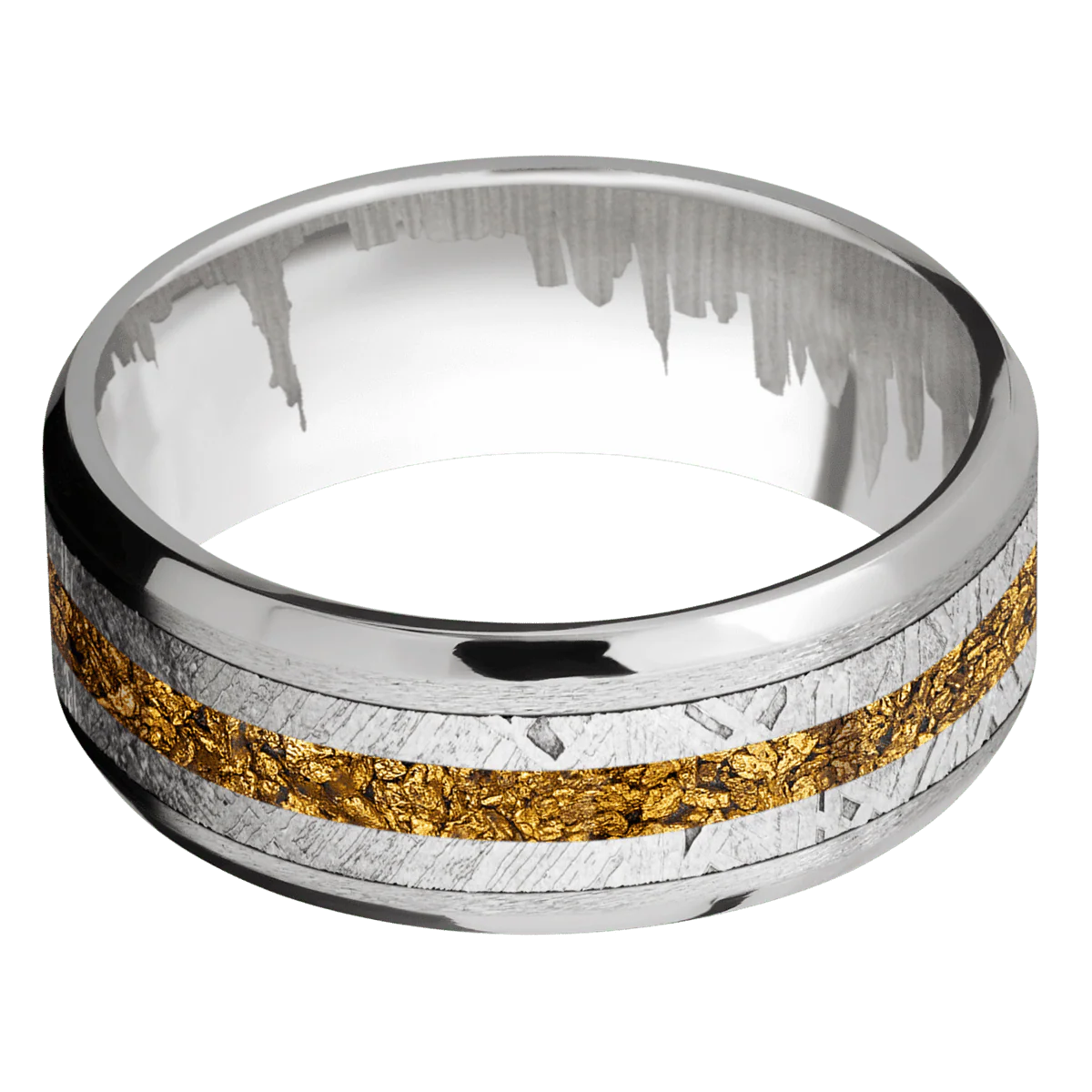 Palladium Silver + Stone , Polish Finish - Image 3