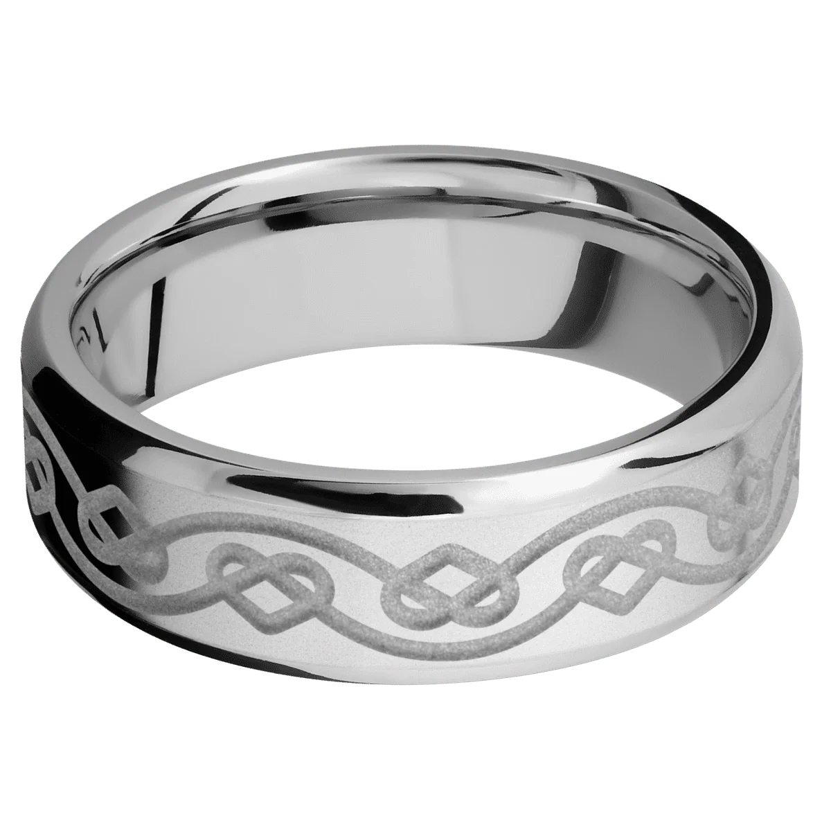 Platinum + Bead , Polish Finish - Image 3
