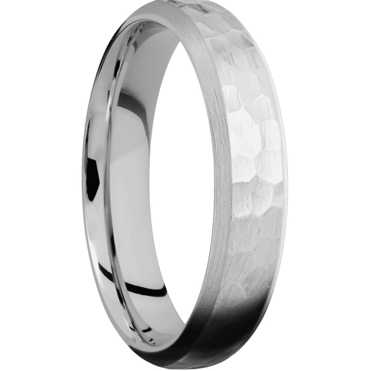 Platinum + Hammer , Satin Finish