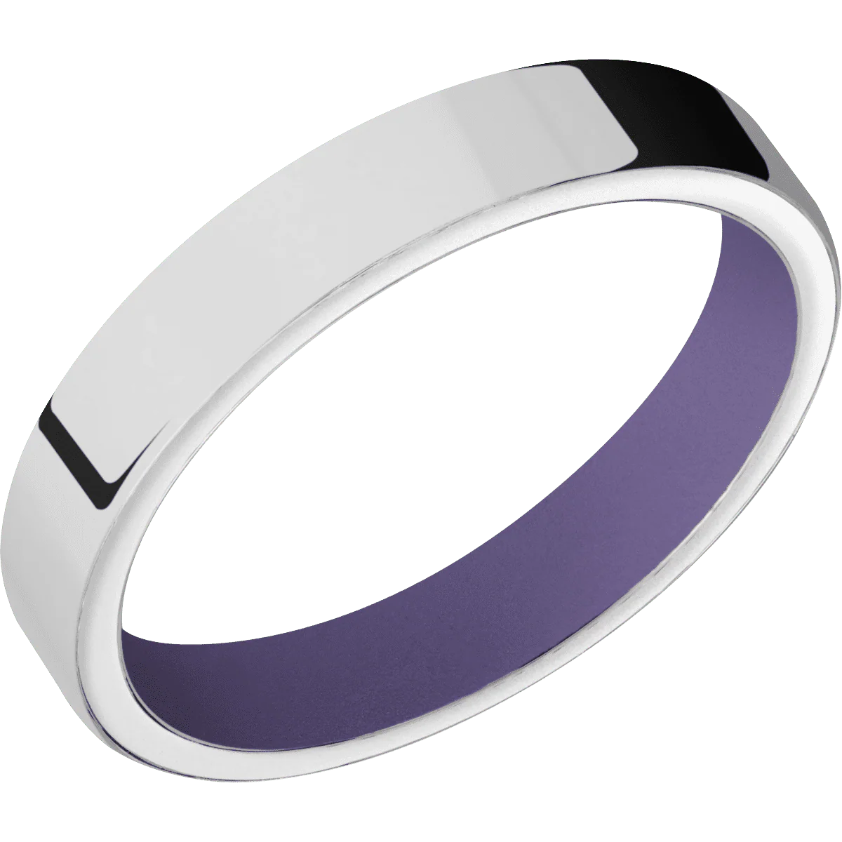 Platinum + Polish Finish + Bright Purple - Image 2