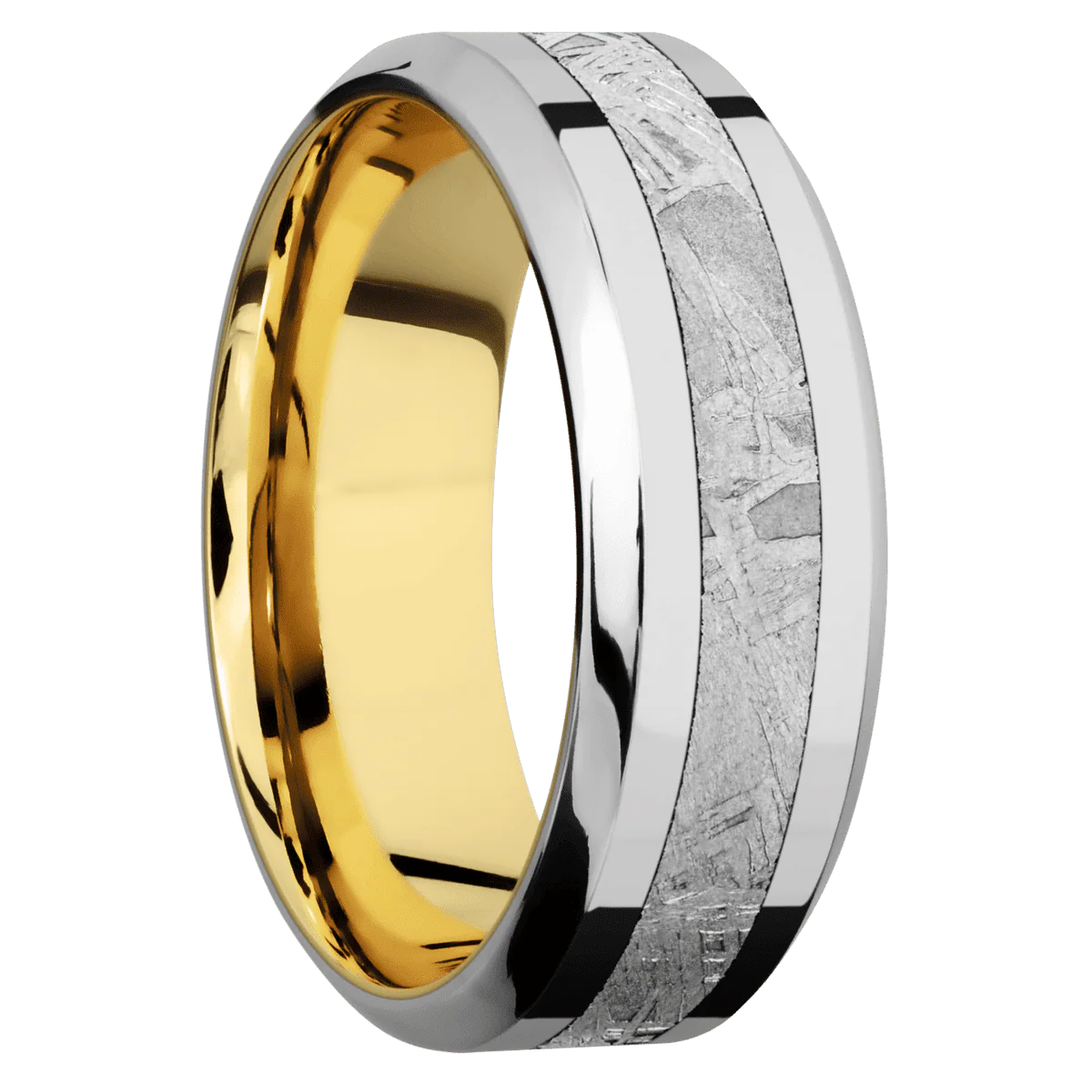 Platinum + Polish , Polish Finish + 18K Yellow Gold