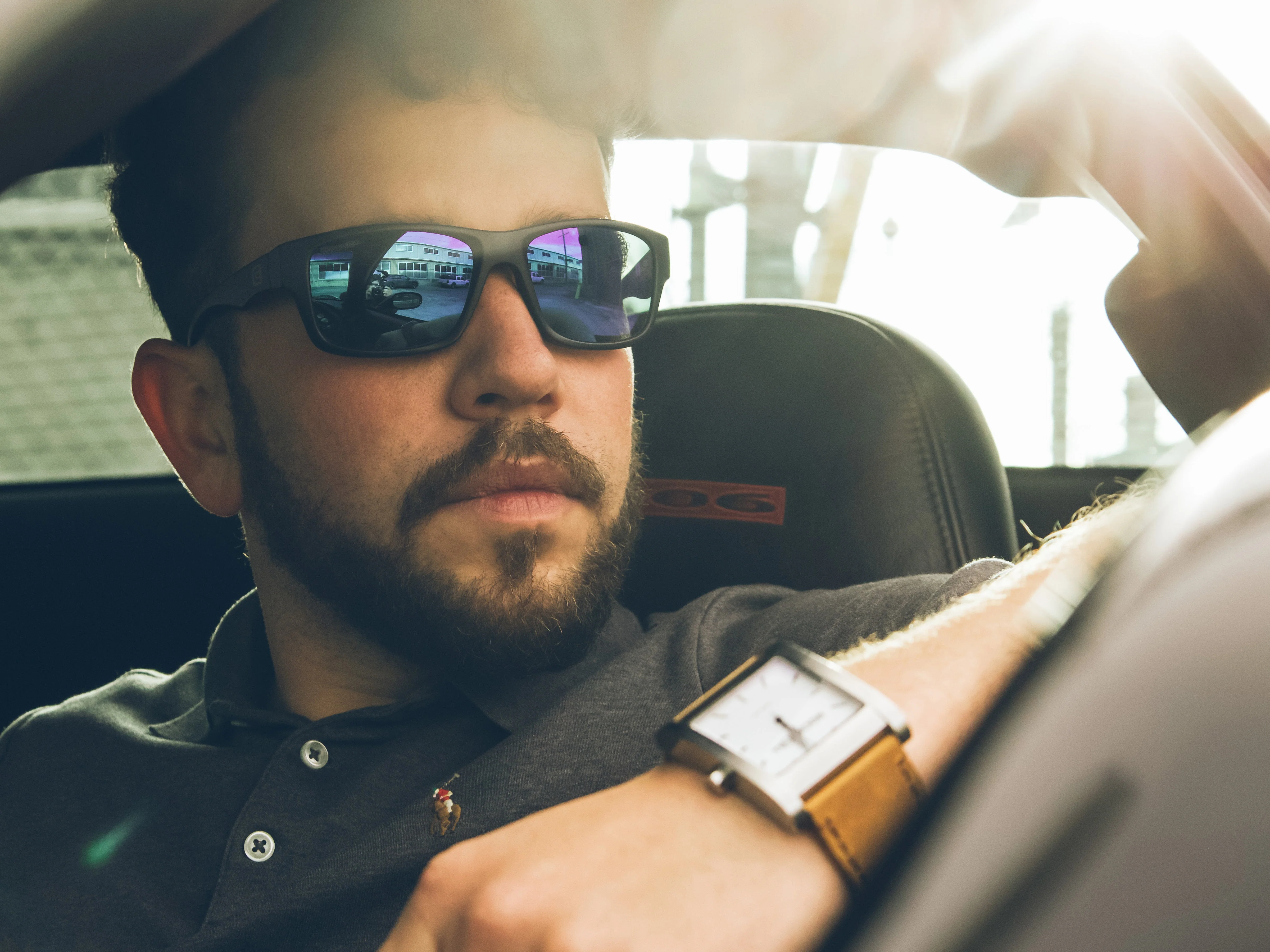 POMPEI FLOATABLE (MATTE BLACK/PURPLE POLARIZED HYDRO) - Image 7