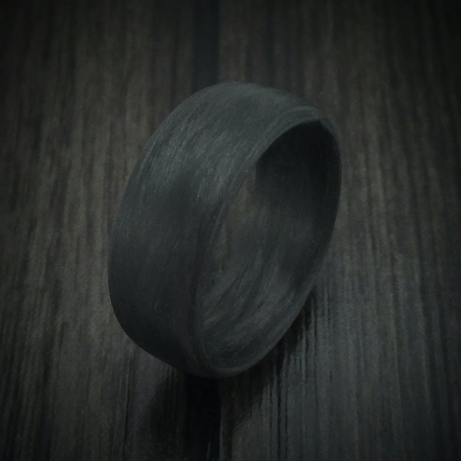 Solid Carbon Fiber Men's Ring Custom Made Pattern Band - Image 4