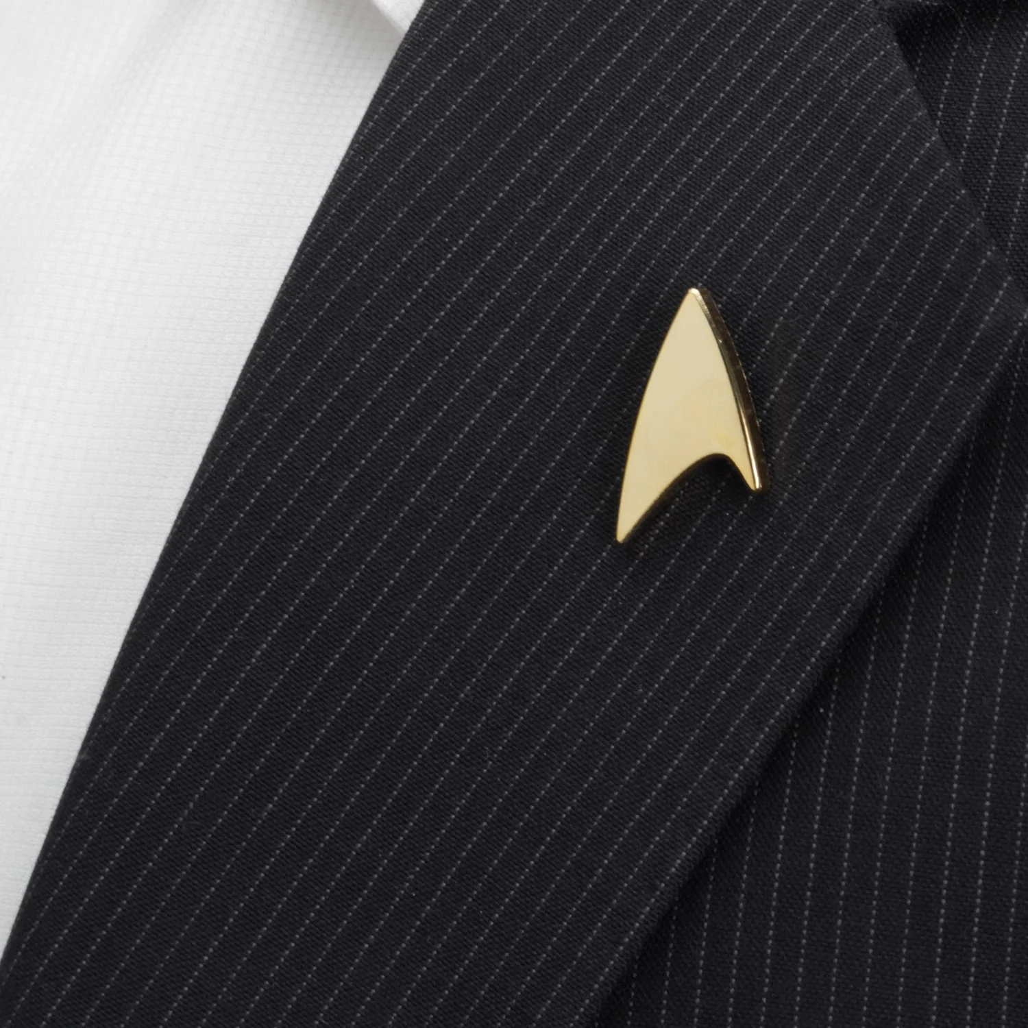 Star Trek Gold Delta Shield Lapel Pin - Image 4