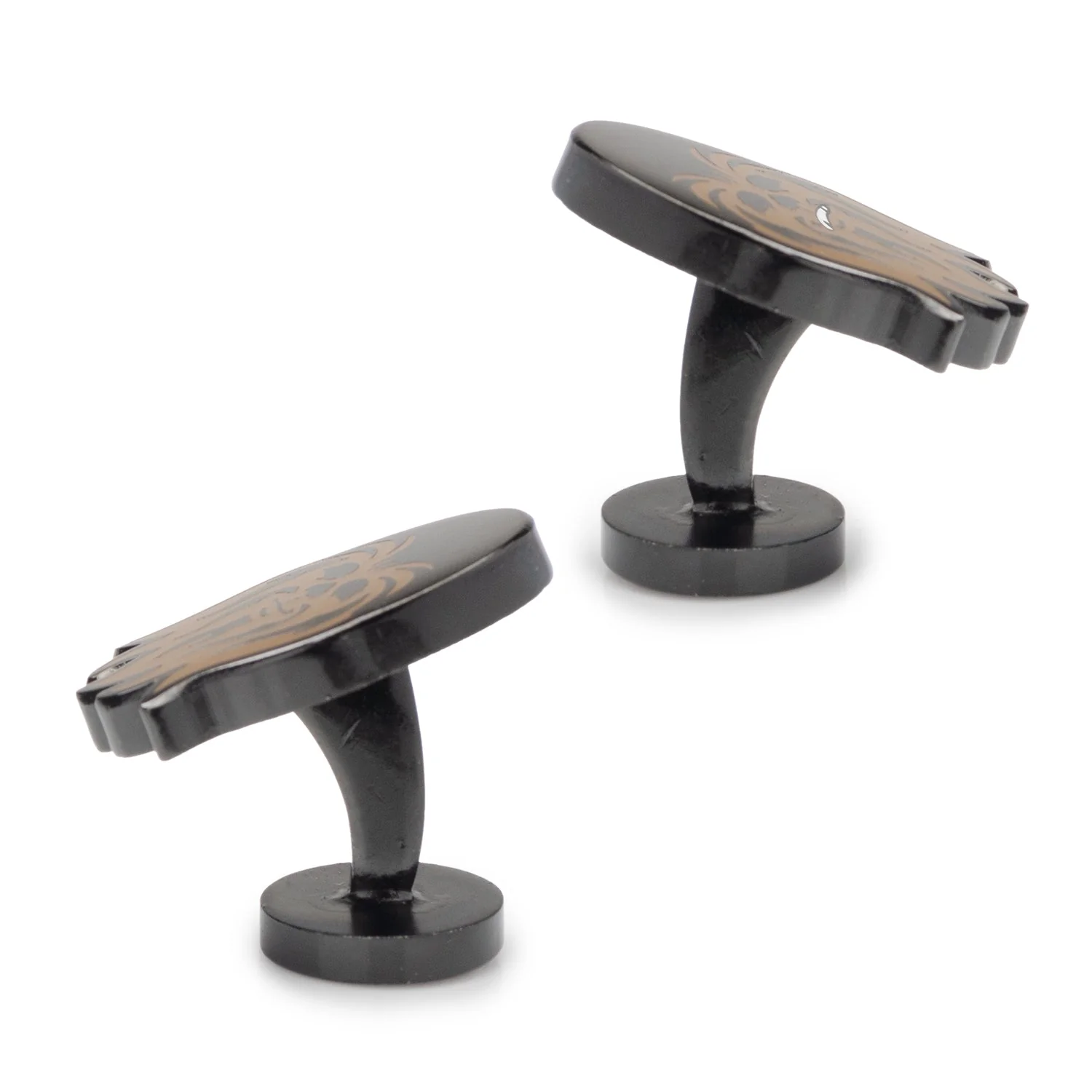 Star Wars Chewbacca Gunmetal Cufflinks - Image 4