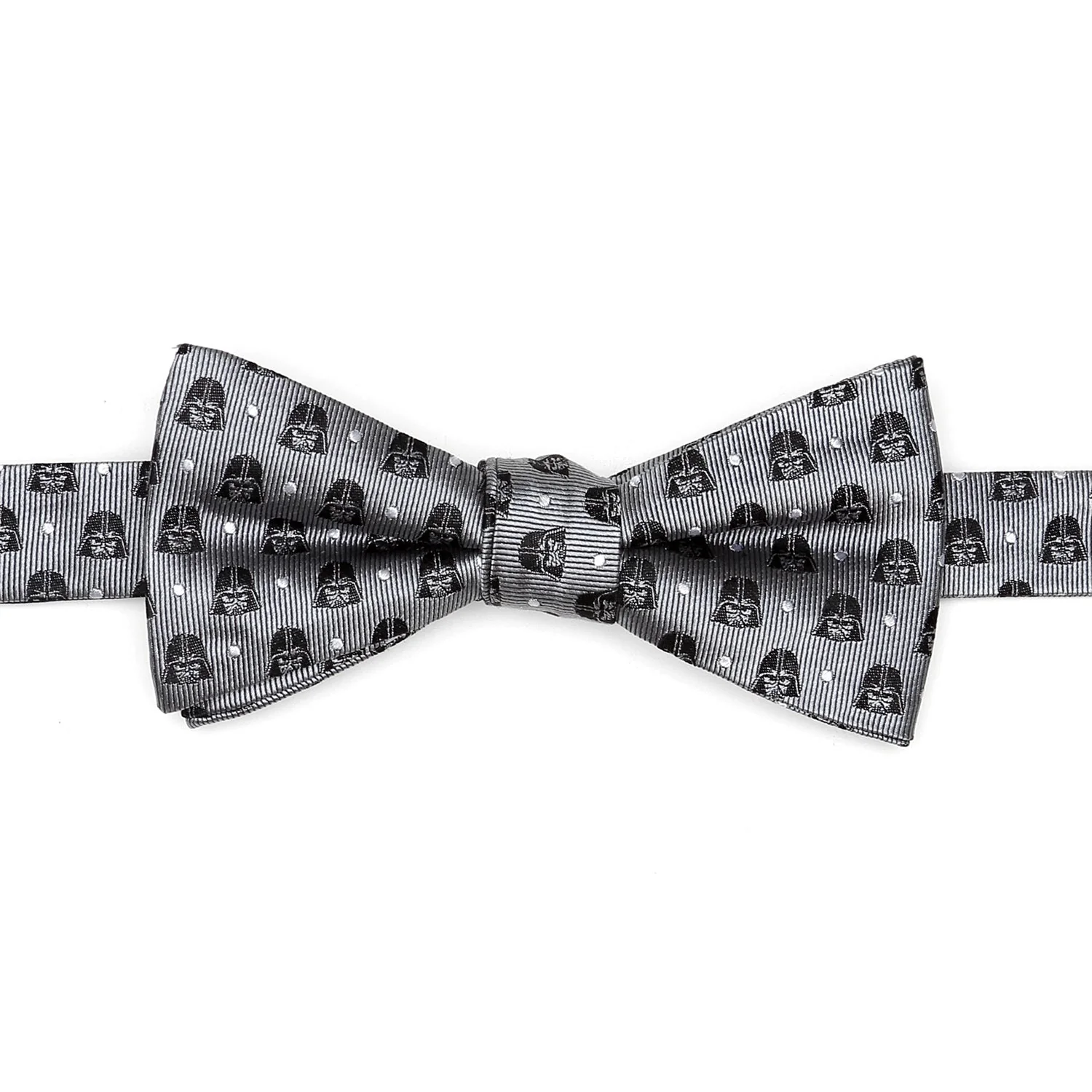 Star Wars Darth Vader Gray Polka Dot Bow Tie and Pocket Square Gift Set - Image 3