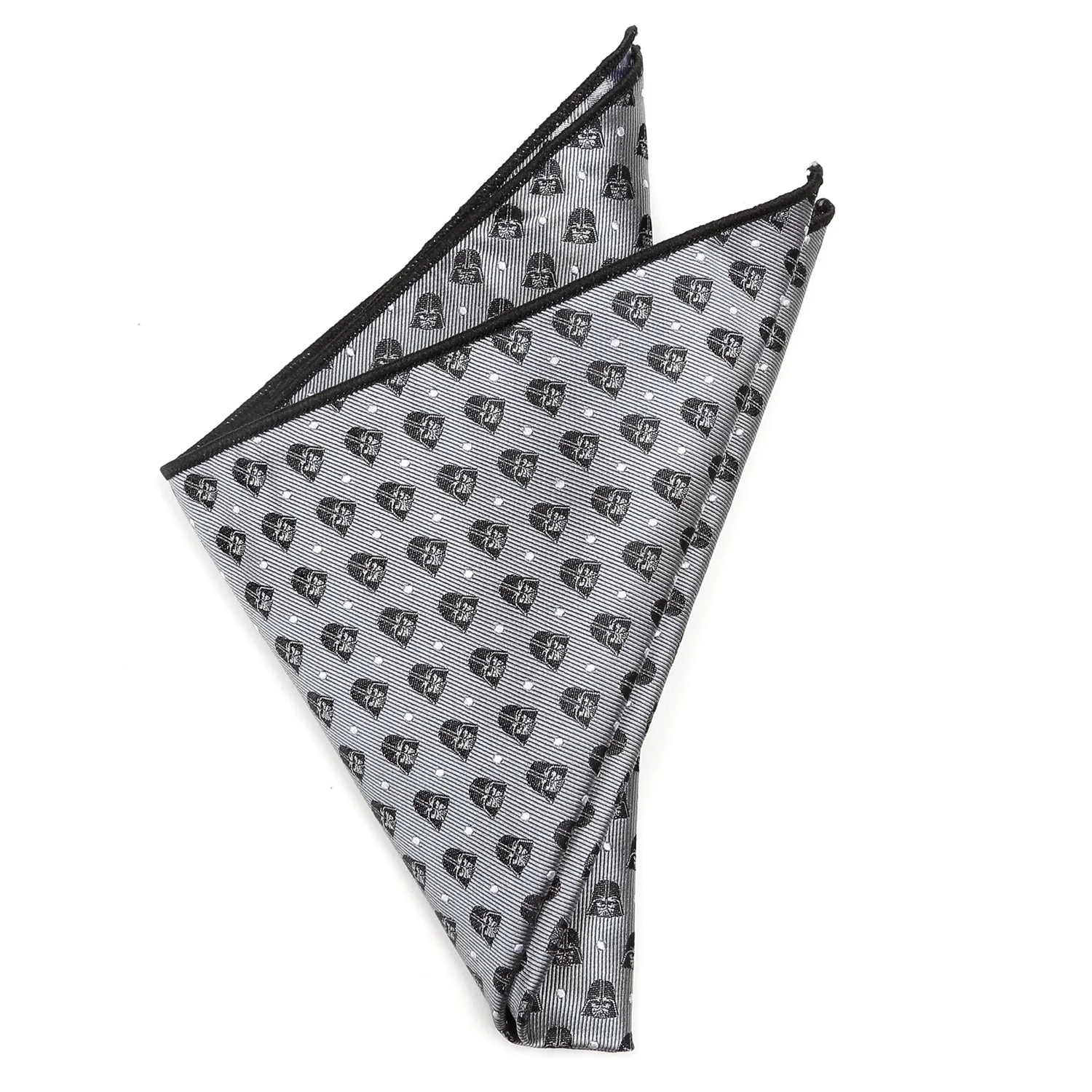 Star Wars Darth Vader Gray Polka Dot Bow Tie and Pocket Square Gift Set - Image 7