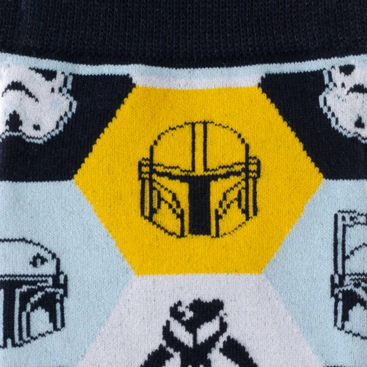 Star Wars Mandalorian and Mythosaur Dress Socks and Lapel Pin Gift Set - Image 3