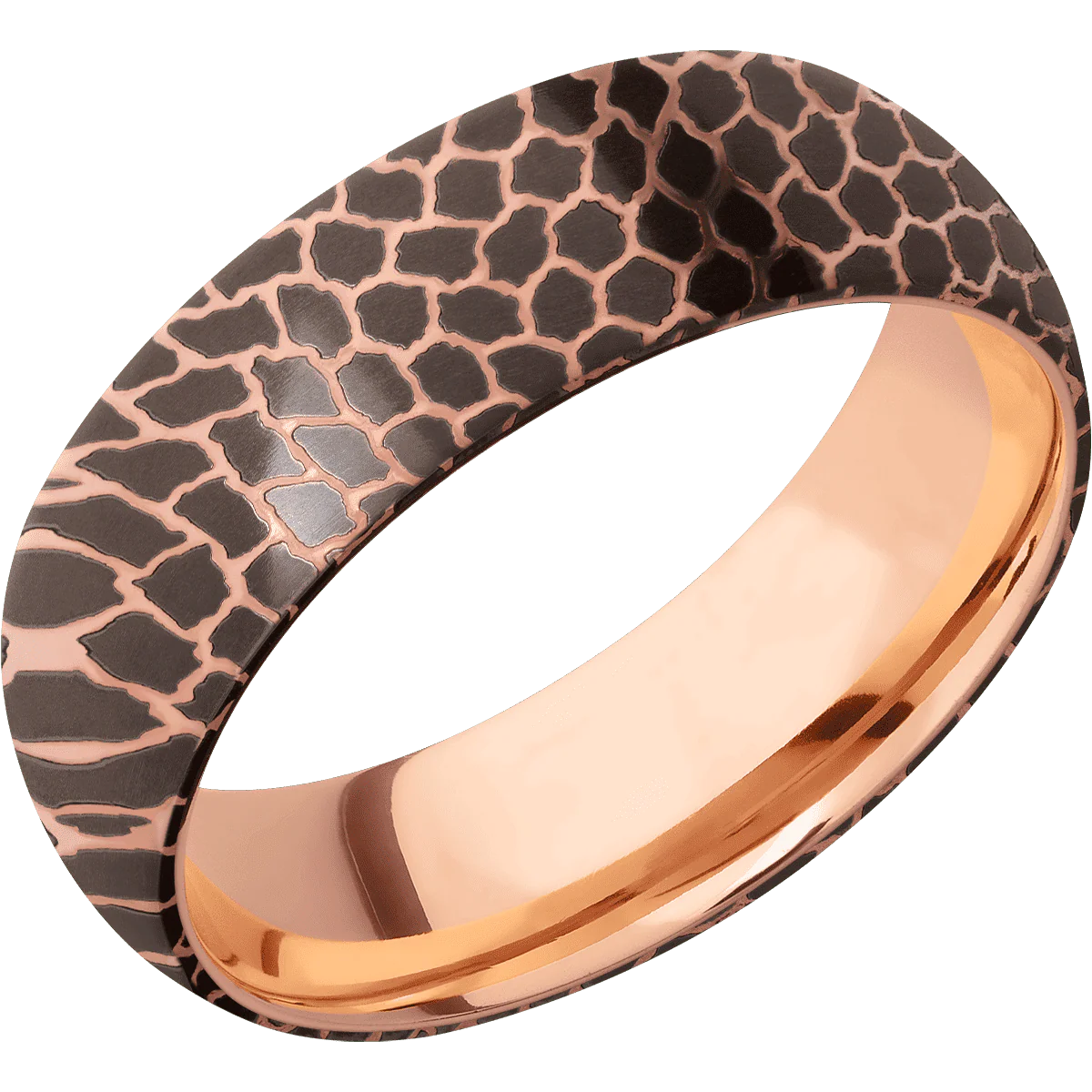 Superconductor Noir + Polish Finish + 14K Rose Gold - Image 2