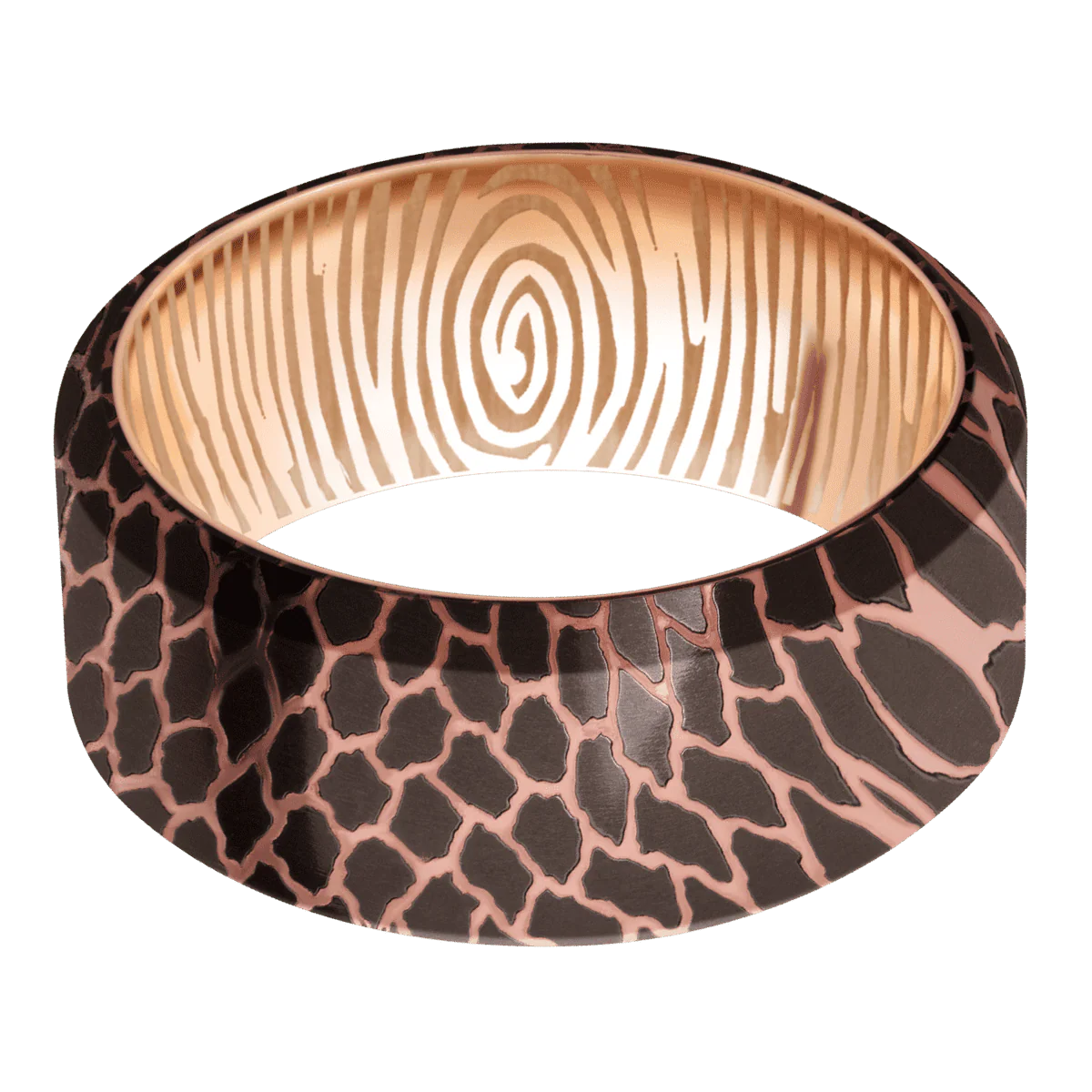 Superconductor Noir + Polish , Polish Finish + 14K Rose Gold - Image 3