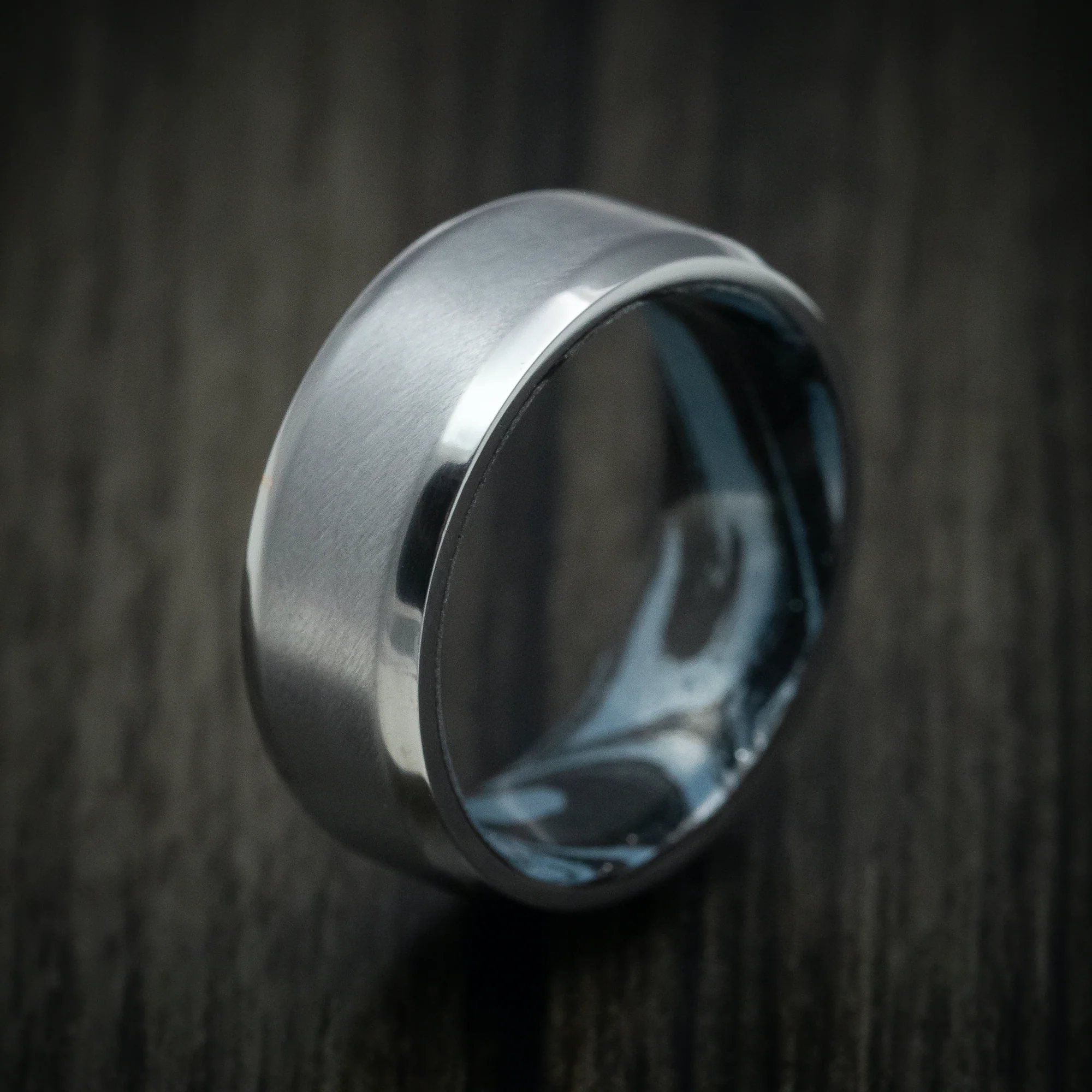 Tantalum and SpectraMokume Sleeve Custom Made - Image 4