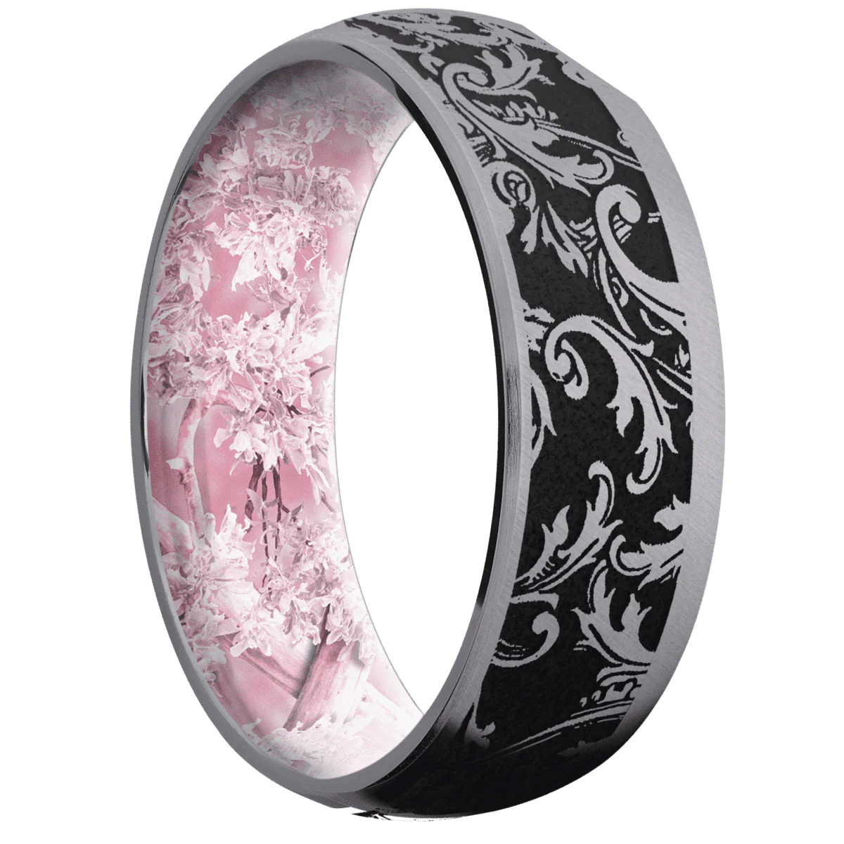Tantalum + Anglesatin Finish + King's Pink