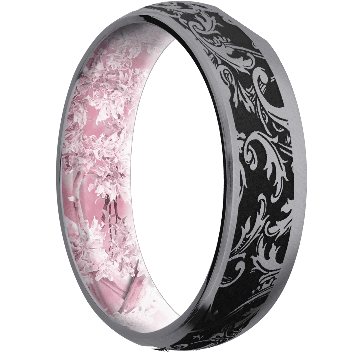 Tantalum + Anglesatin Finish + King's Pink