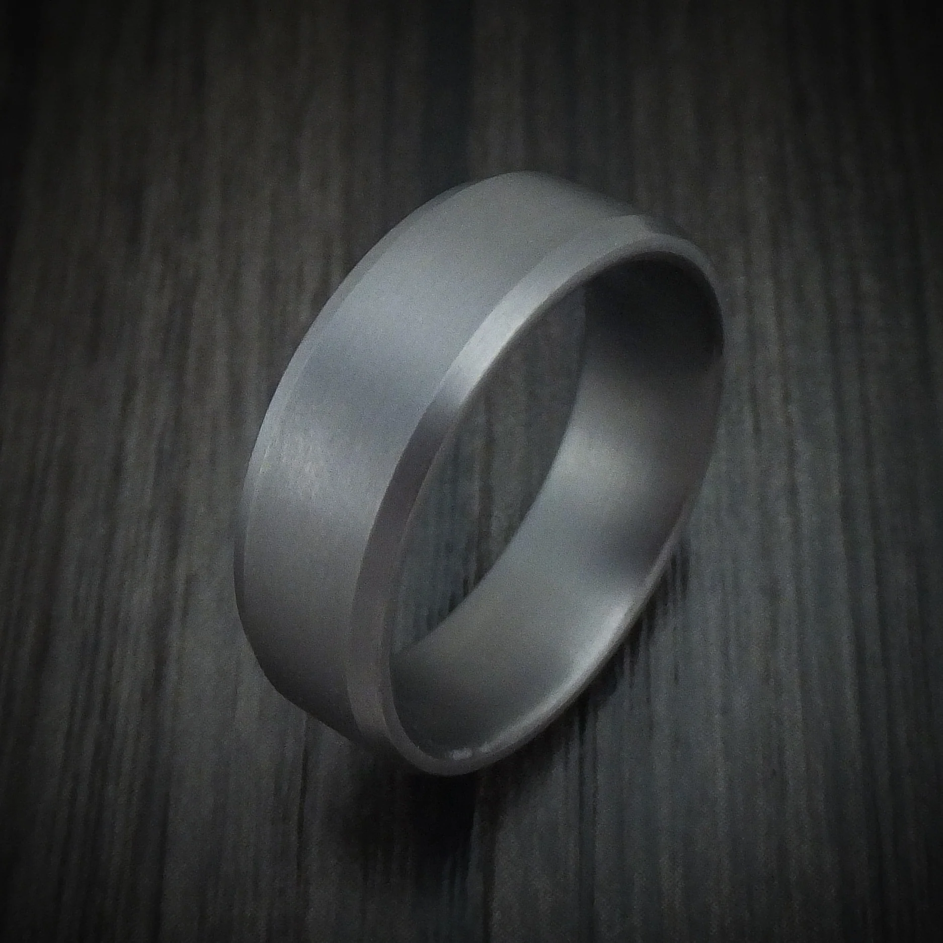 Tantalum Band Custom Made Men's Ring - Image 4