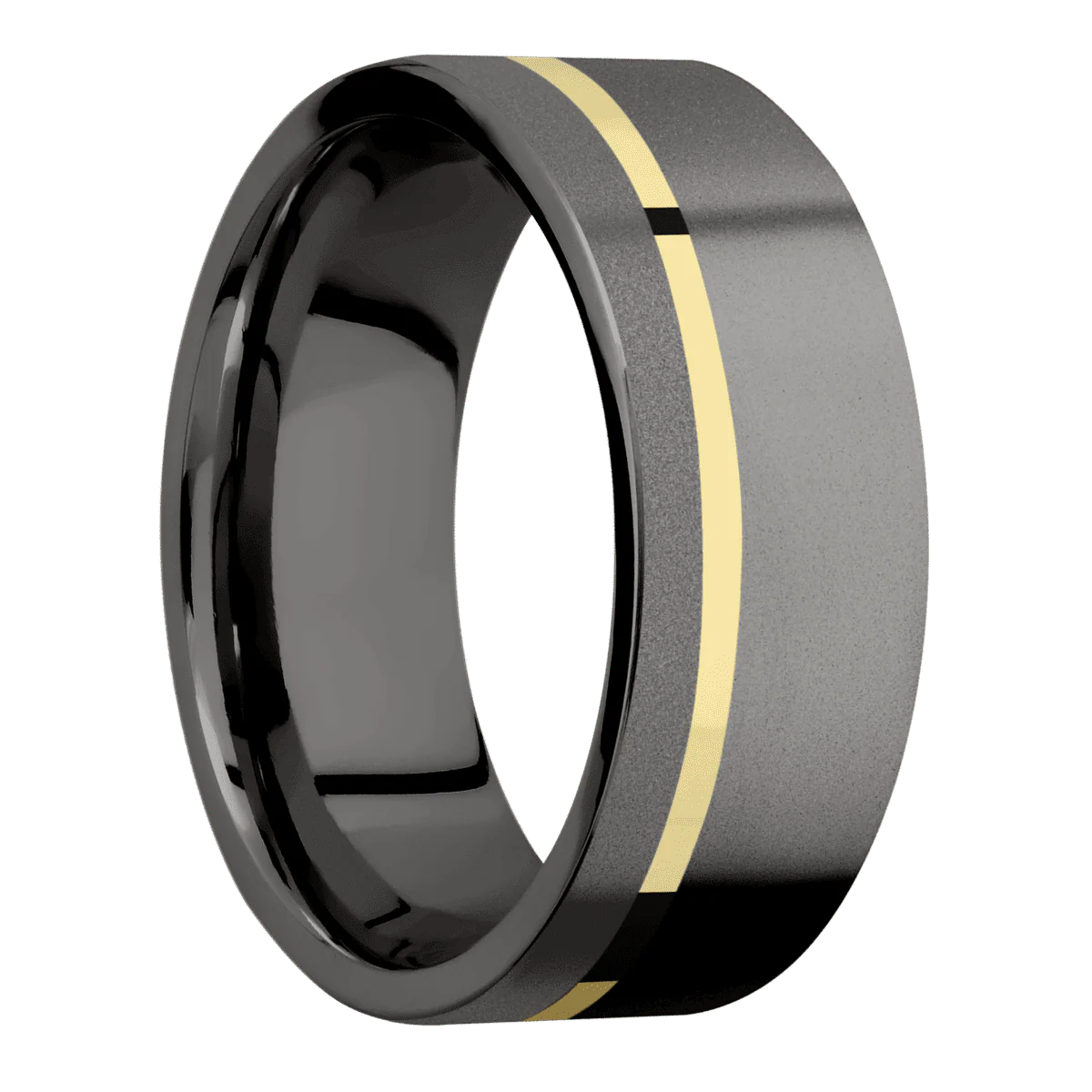 Tantalum Noir + Bead , Sand Finish