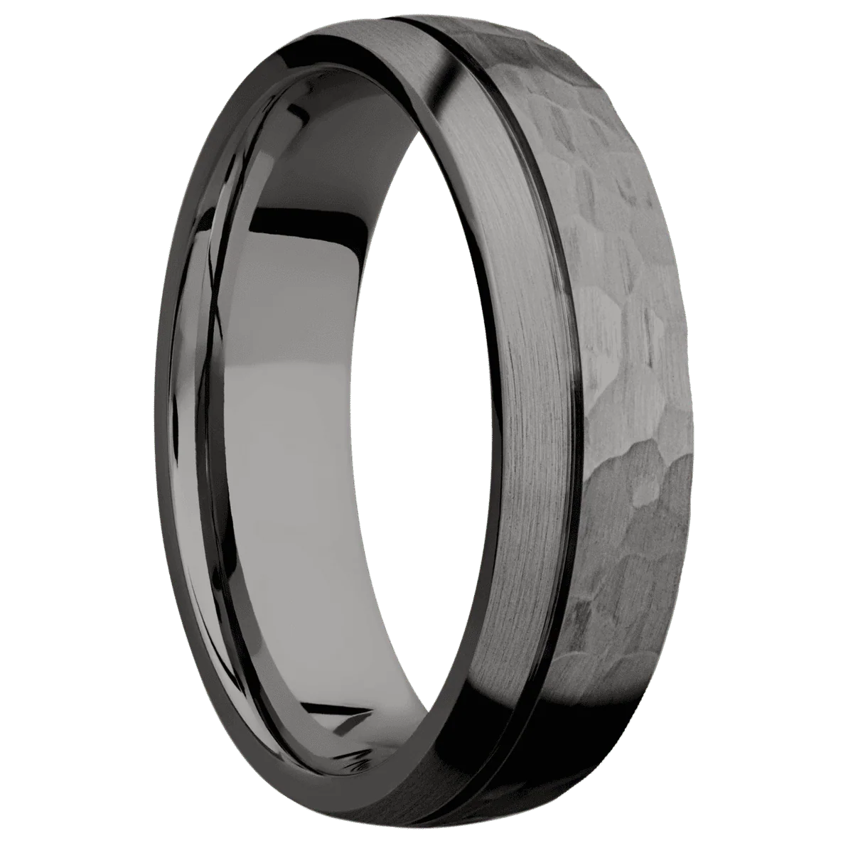 Tantalum Noir + Hammer , Satin Finish