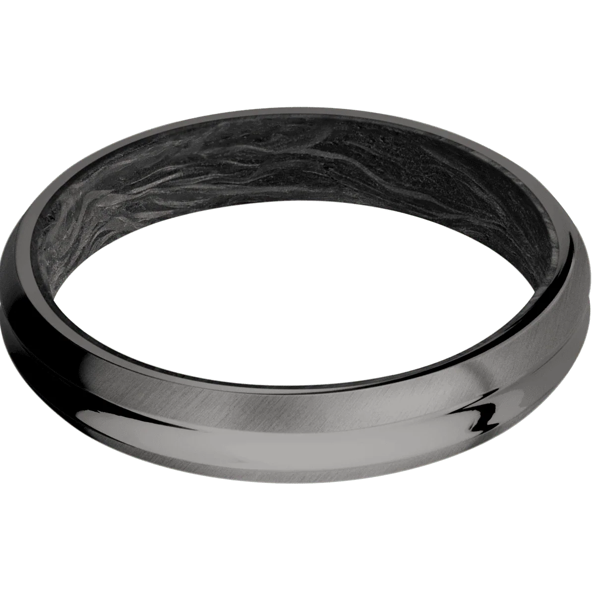 Tantalum Noir + Polish , Anglesatin Finish + Forged Carbon Fiber - Image 3