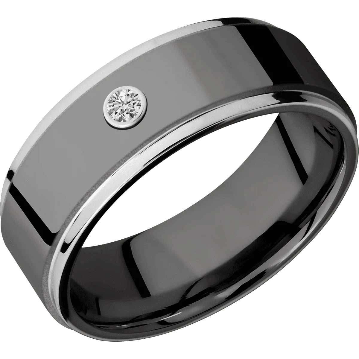 Tantalum Noir + Polish , Sand Finish - Image 2