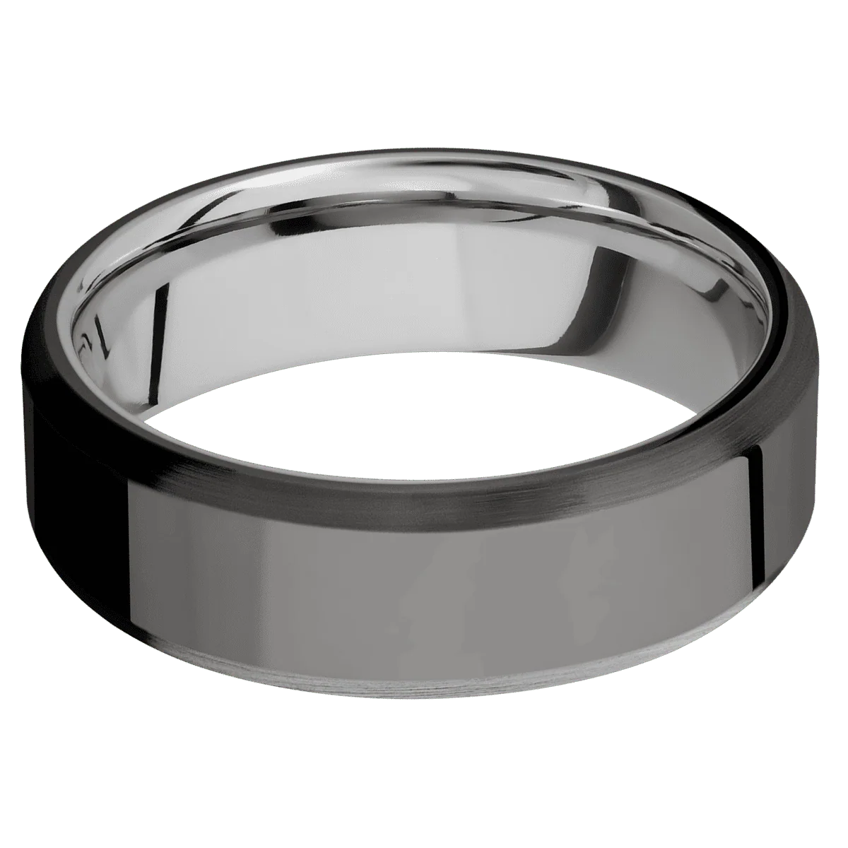 Tantalum Noir + Polish , Satin Finish + Palladium Silver - Image 3