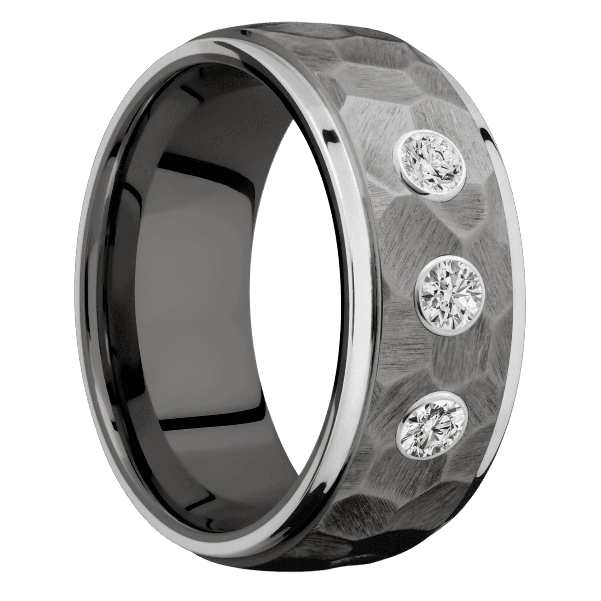 Tantalum Noir + Rock , Polish Finish