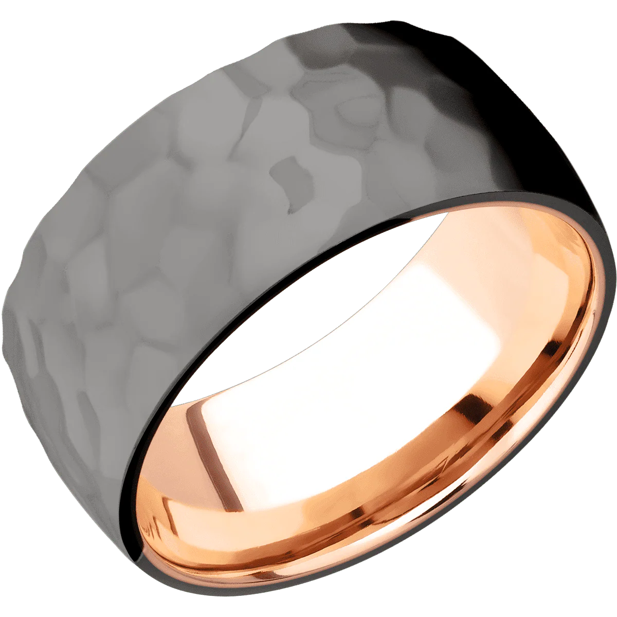 Tantalum Noir + Rockpolish Finish + 14K Rose Gold - Image 2