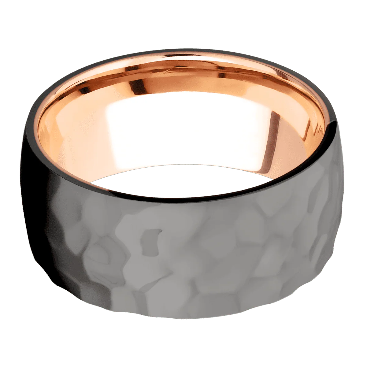 Tantalum Noir + Rockpolish Finish + 14K Rose Gold - Image 3