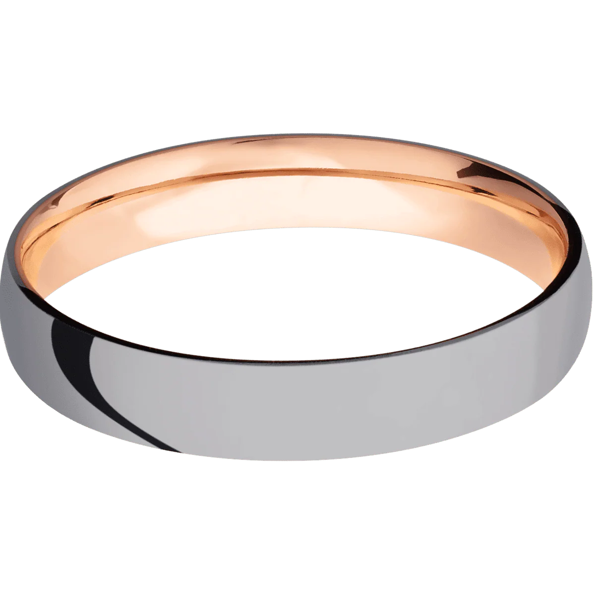 Tantalum + Polish Finish + 18K Rose Gold - Image 3