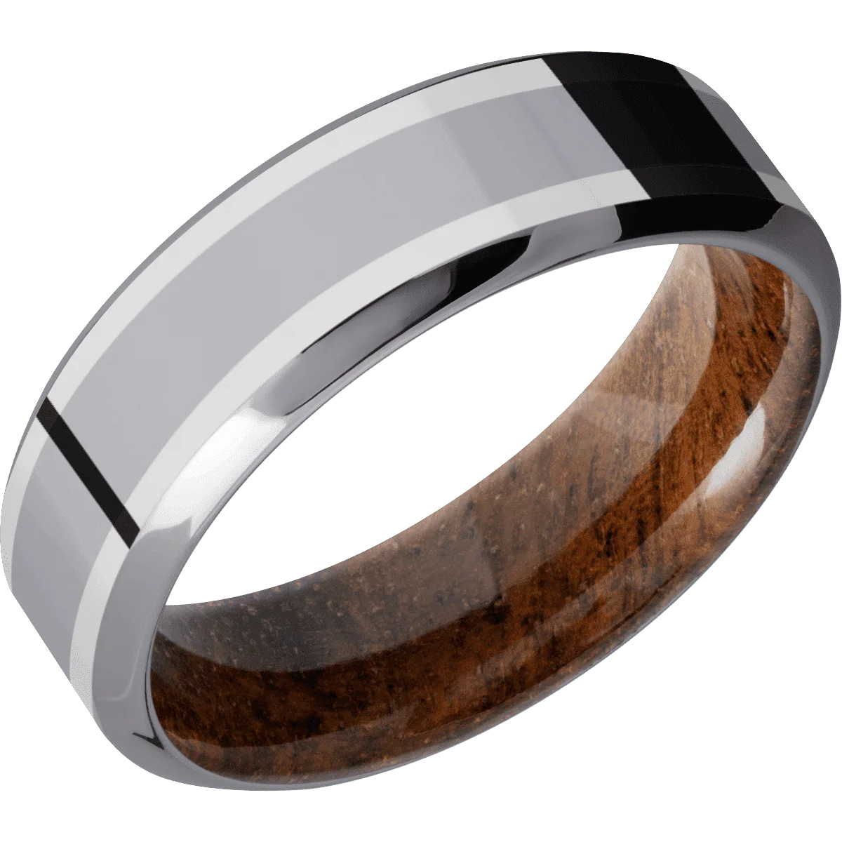 Tantalum + Polish , Polish Finish + Koa - Image 2