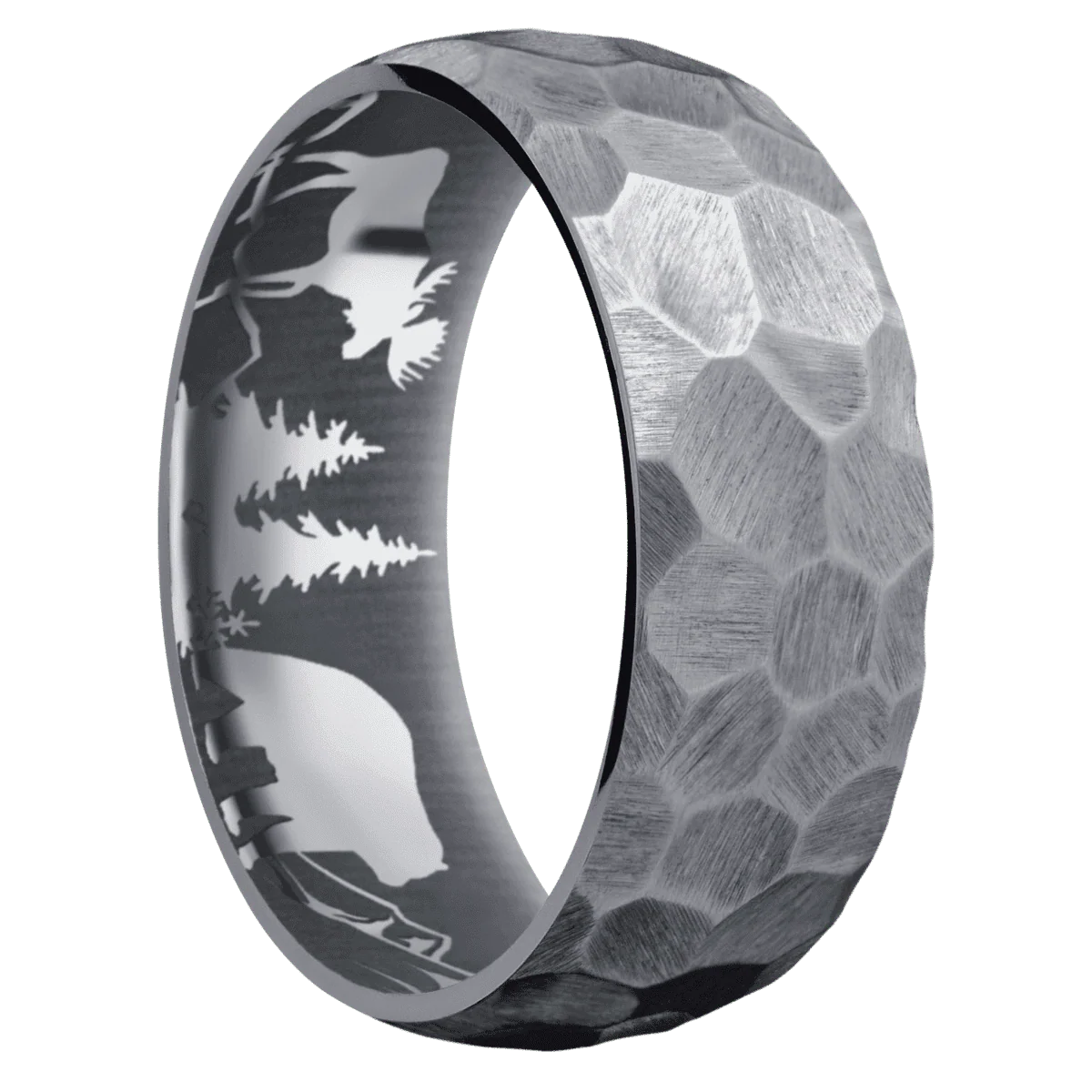 Tantalum + Rock Finish