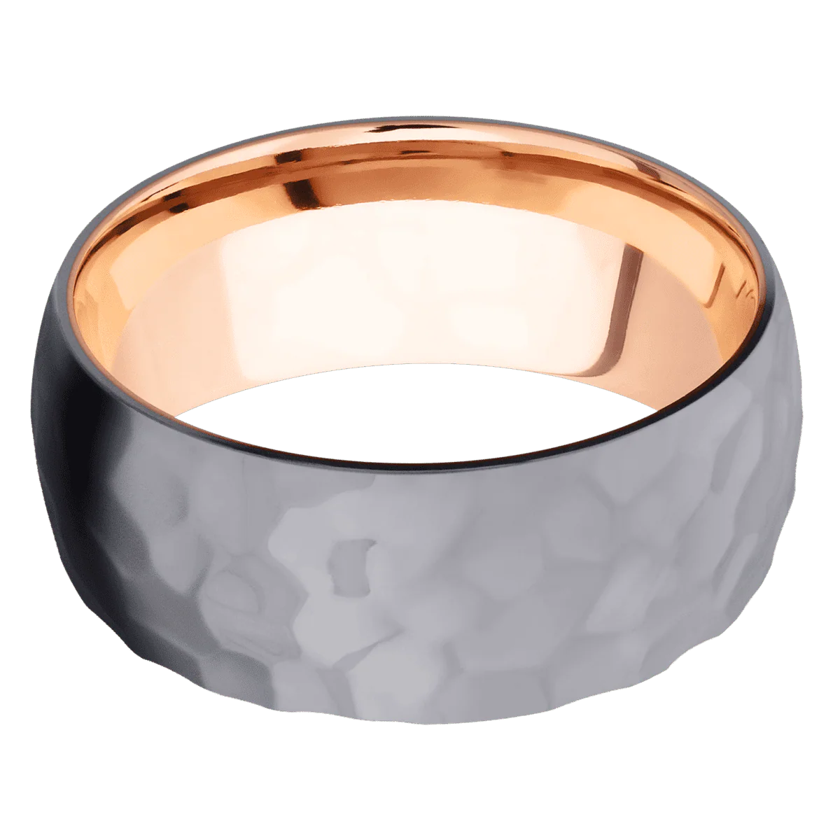 Tantalum + Rockpolish Finish + 14K Rose Gold - Image 3