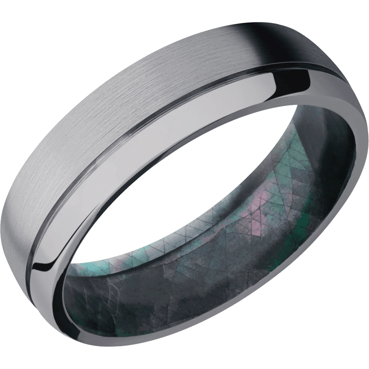 Tantalum + Satin , Polish Finish + Black Mother of Pearl - Image 2