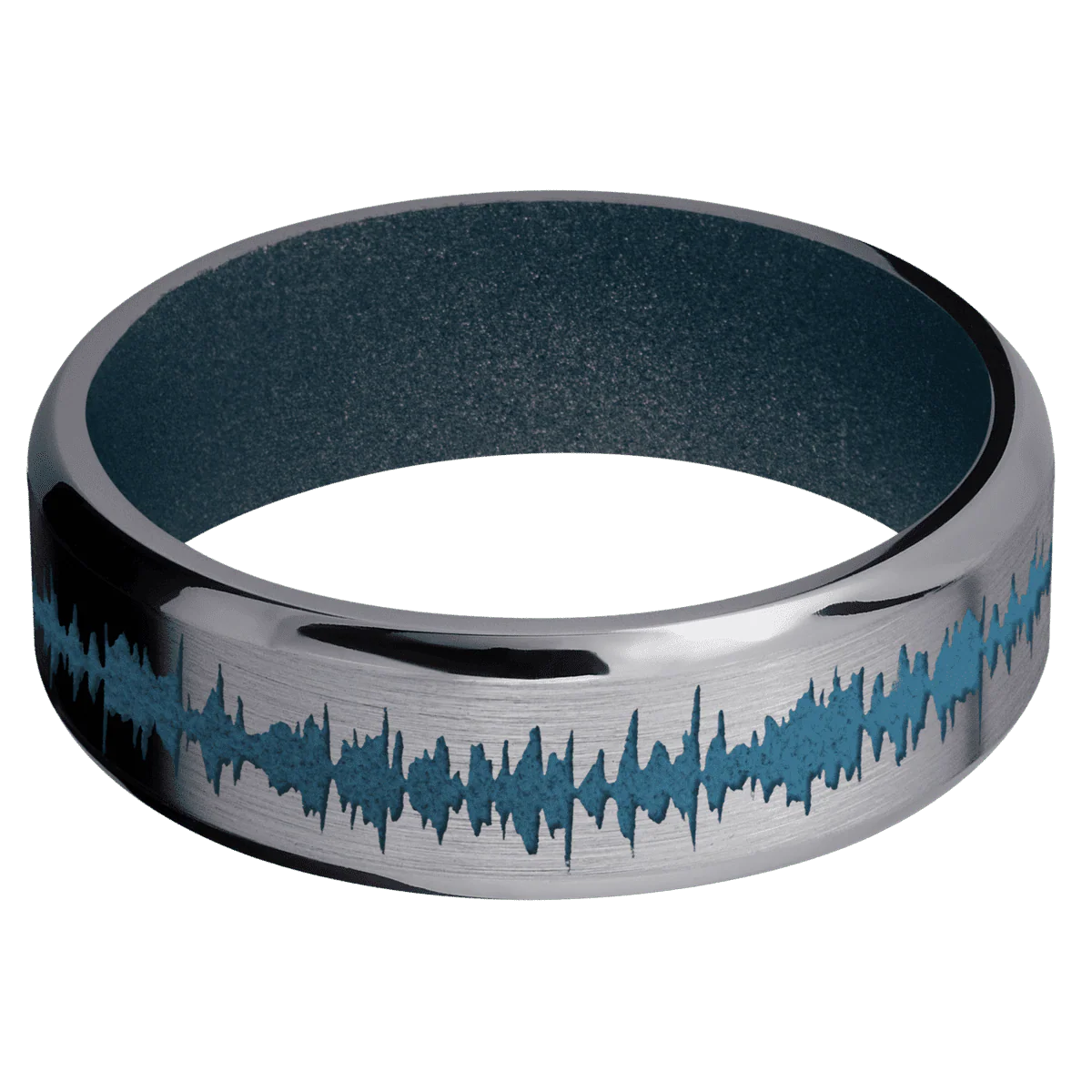 Tantalum + Satin , Polish Finish + Blue Titanium - Image 3