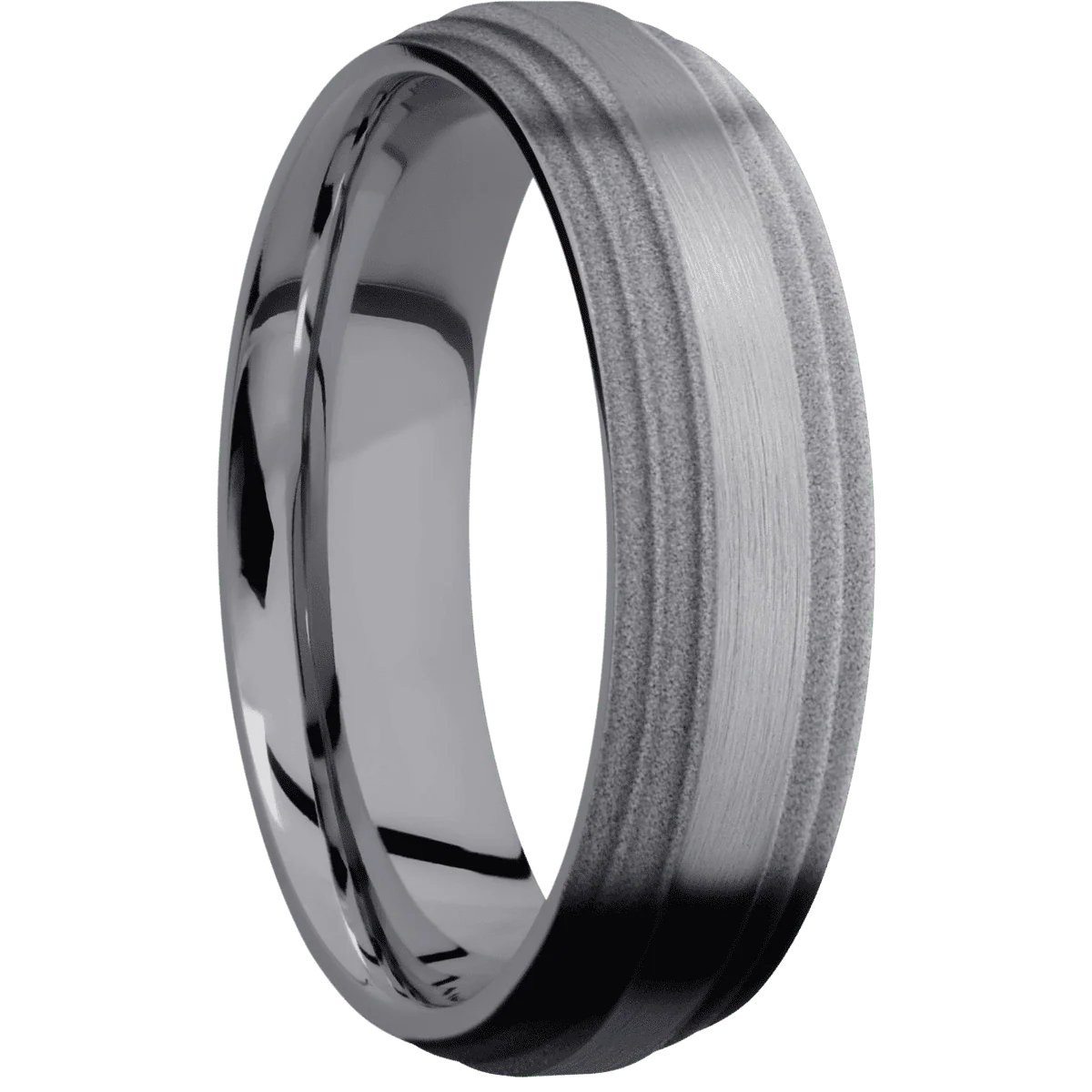 Tantalum + Satin , Sand Finish