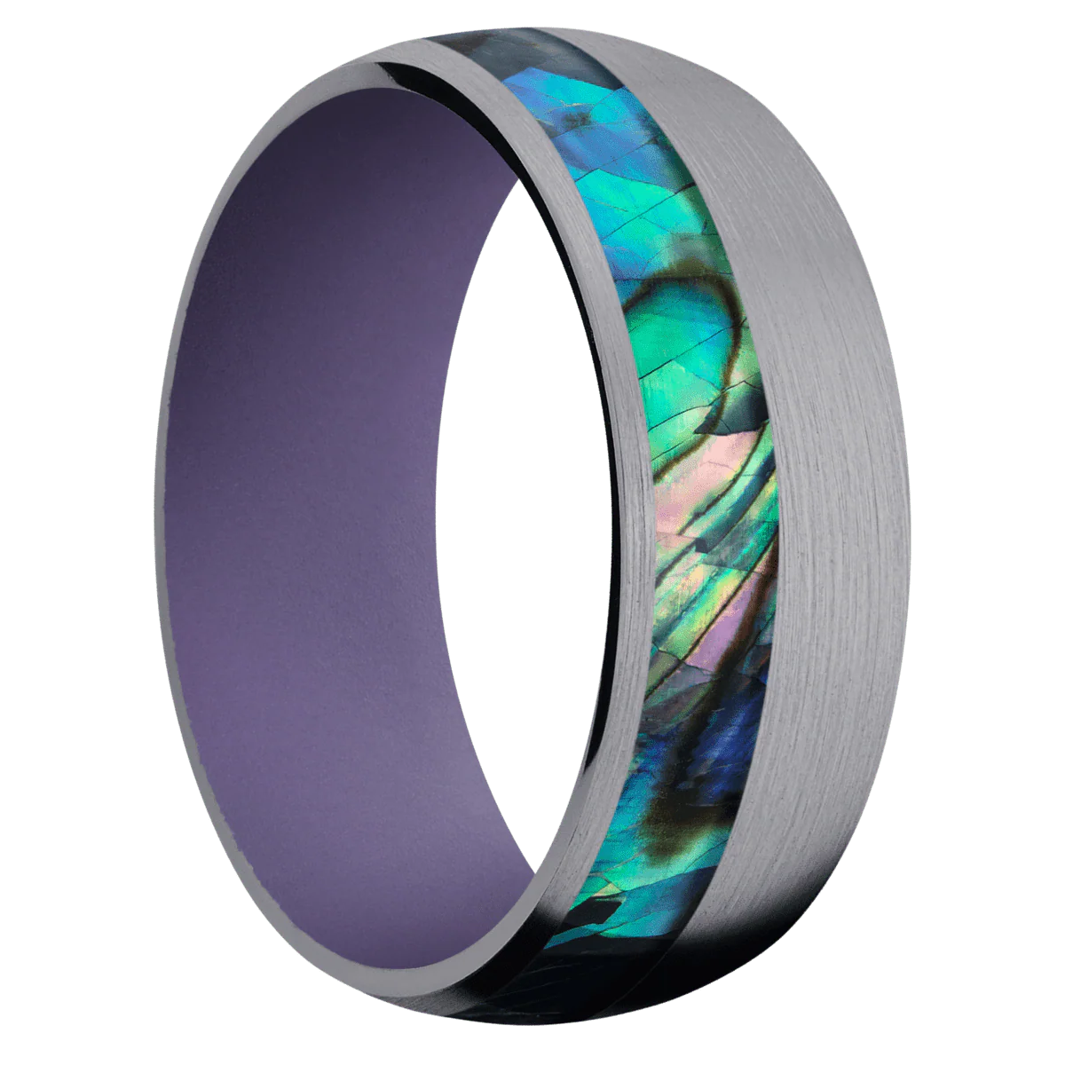 Tantalum + Satin , Satin Finish + Bright Purple