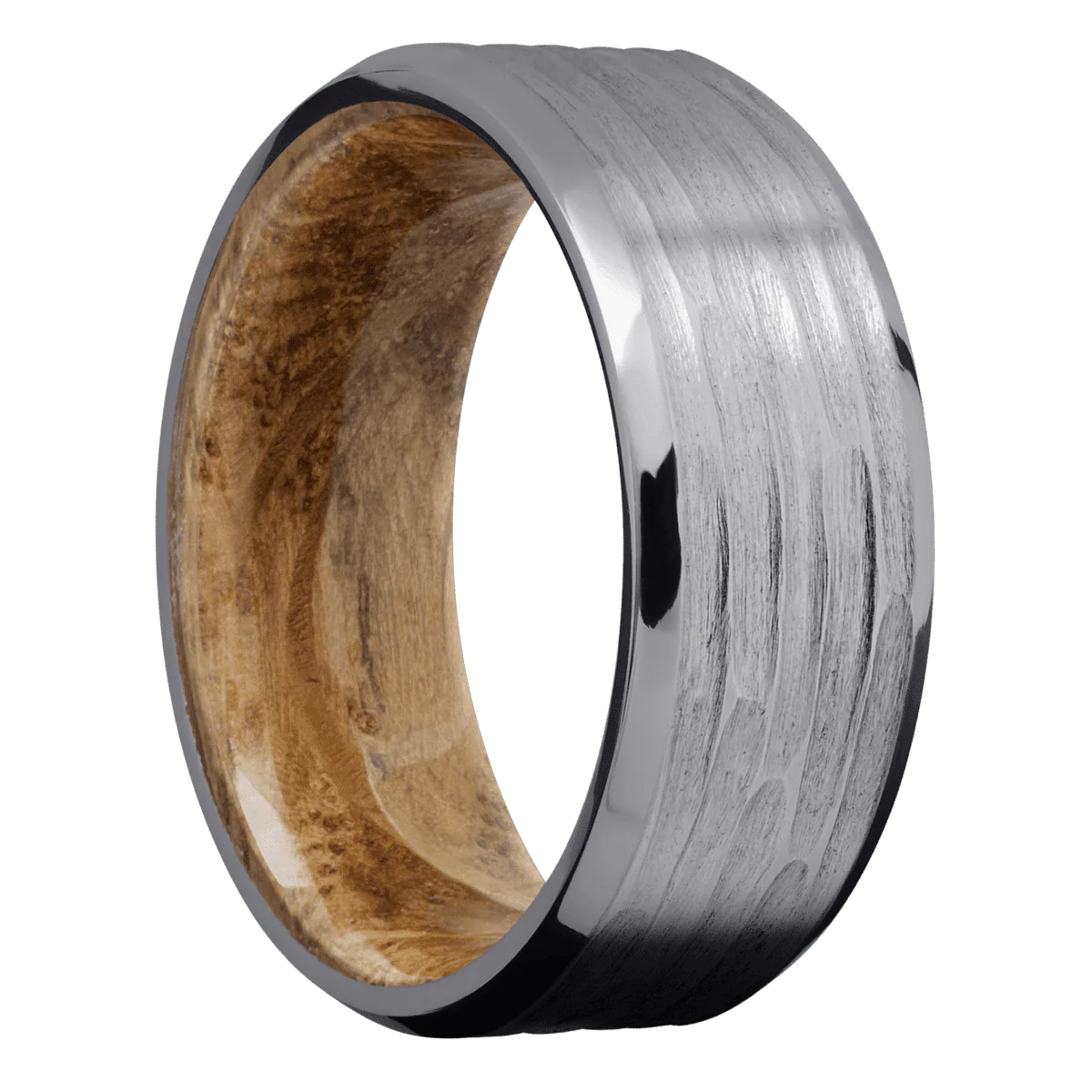 Tantalum + Treebarkh , Polish Finish + Whiskey Barrel
