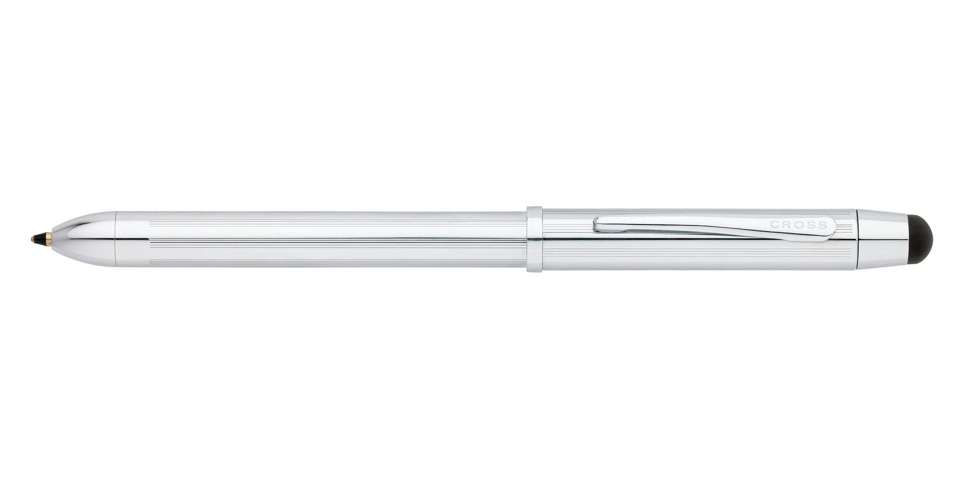 Tech3+™ Lustrous Chrome Multifunction Pen - Image 3