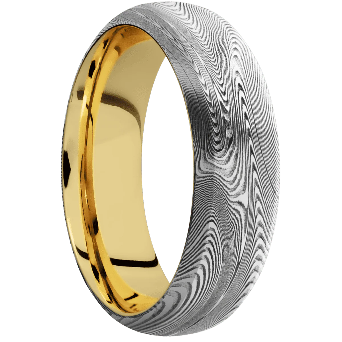 Tightweave + Polish Finish + 10K Yellow Gold