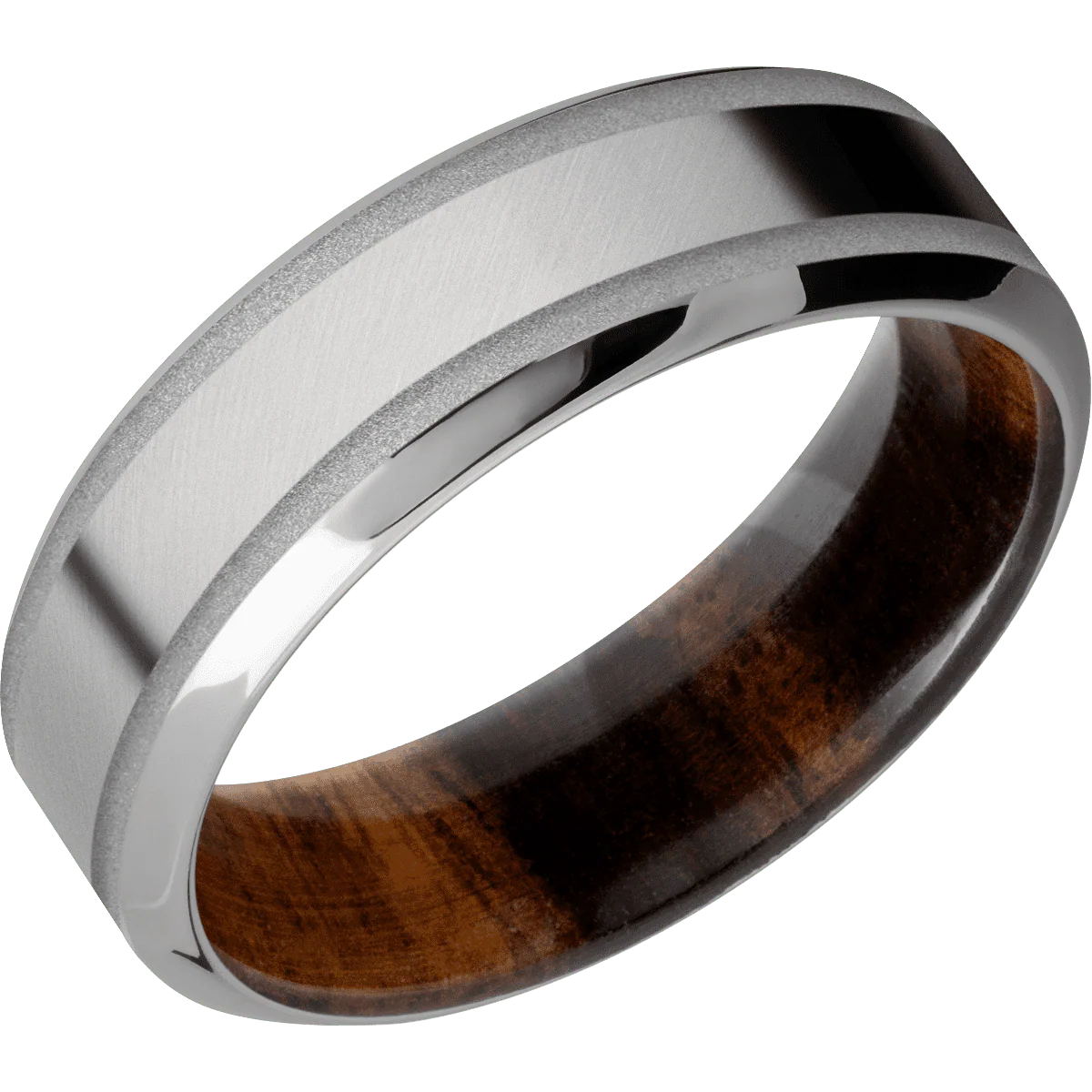 Titanium + Anglesatin , Polish Finish + Desert Iron Wood - Image 2