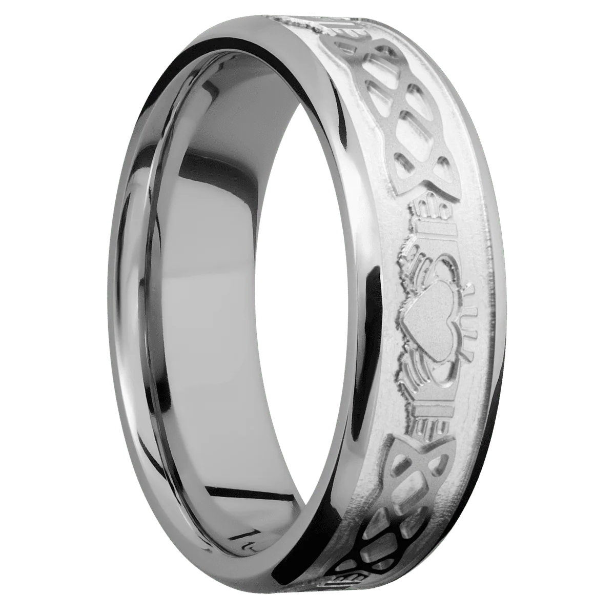 Titanium + Bead , Polish Finish