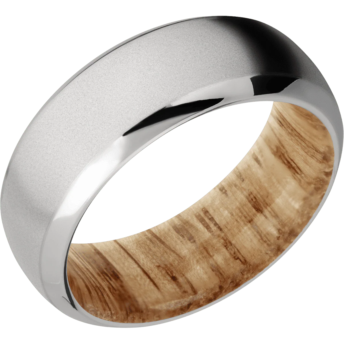 Titanium + Bead , Polish Finish + Natural Oak - Image 2