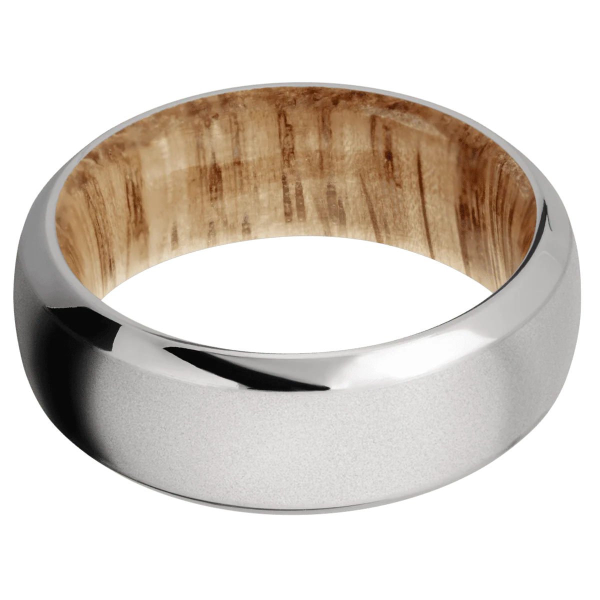 Titanium + Bead , Polish Finish + Natural Oak - Image 3